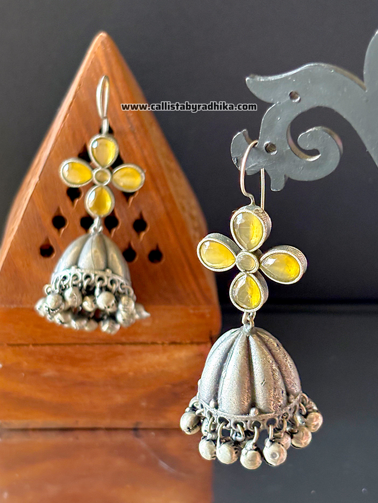 Silver Replica Jhumka
