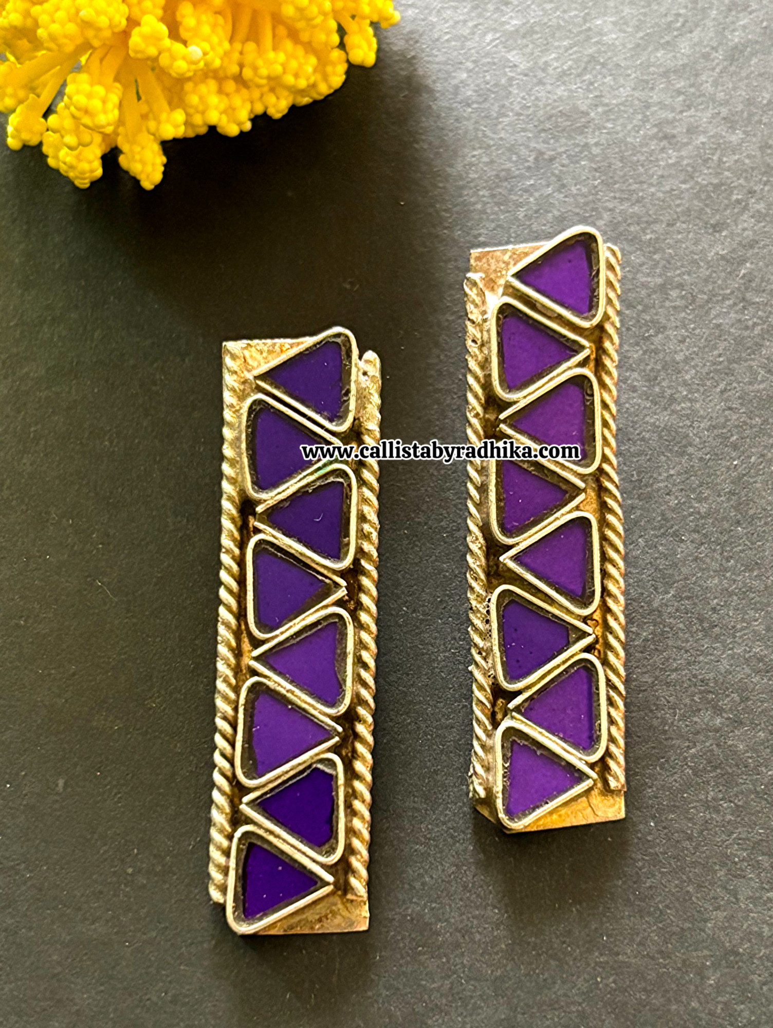 Real Glass Earrings