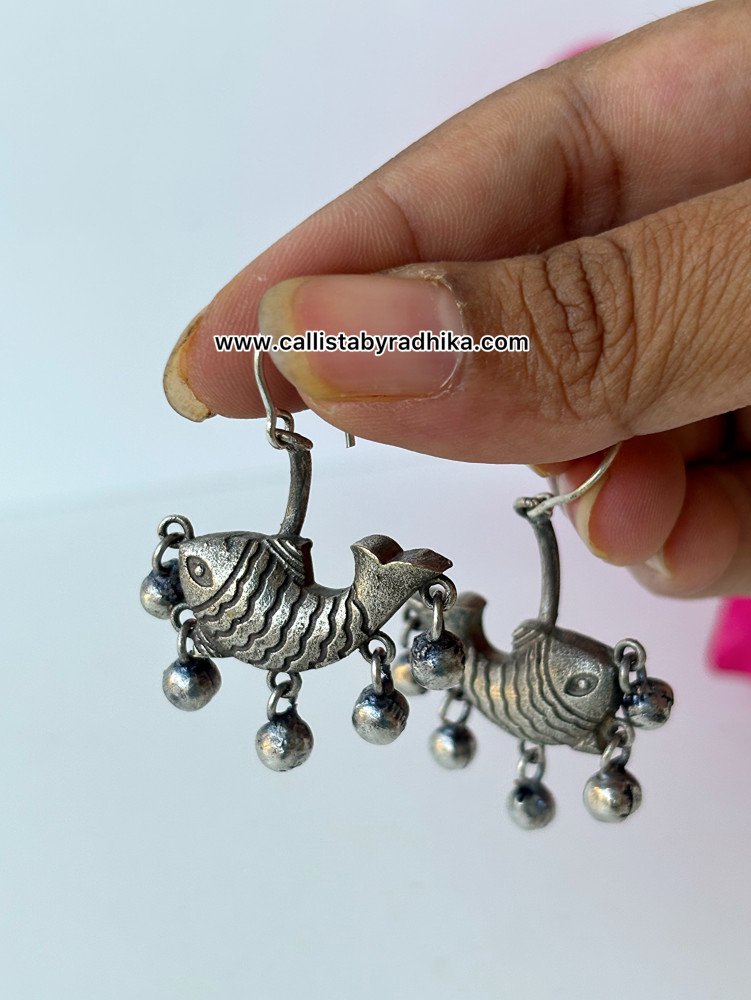 Image of Silver Replica Earring (SRE-055)