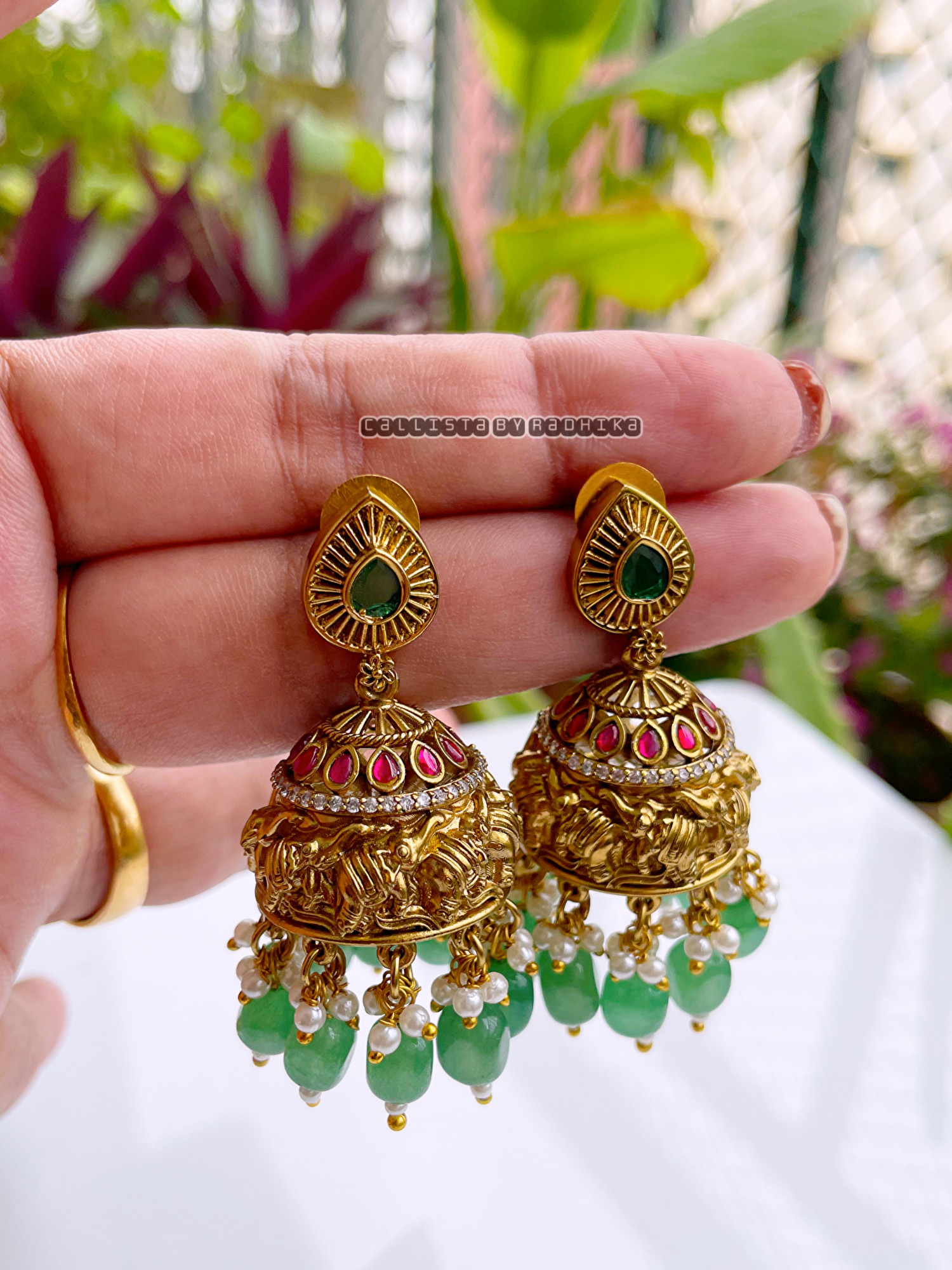 Jadau Kundan Earrings (JDE-051)