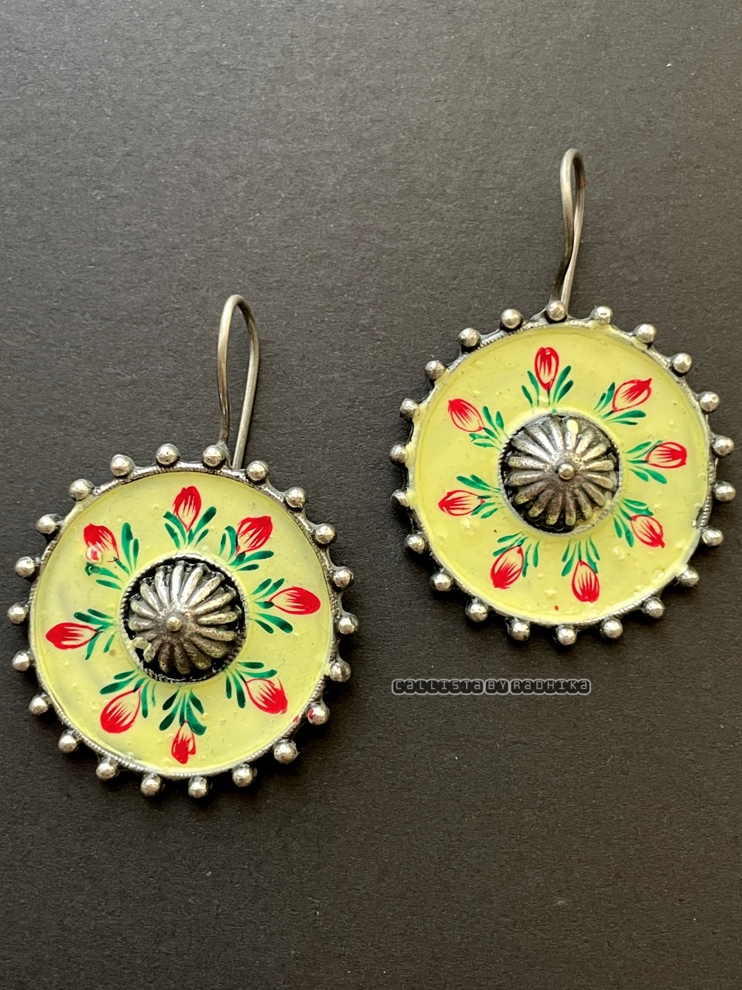 Hand-painted Earrings (HPE-043)