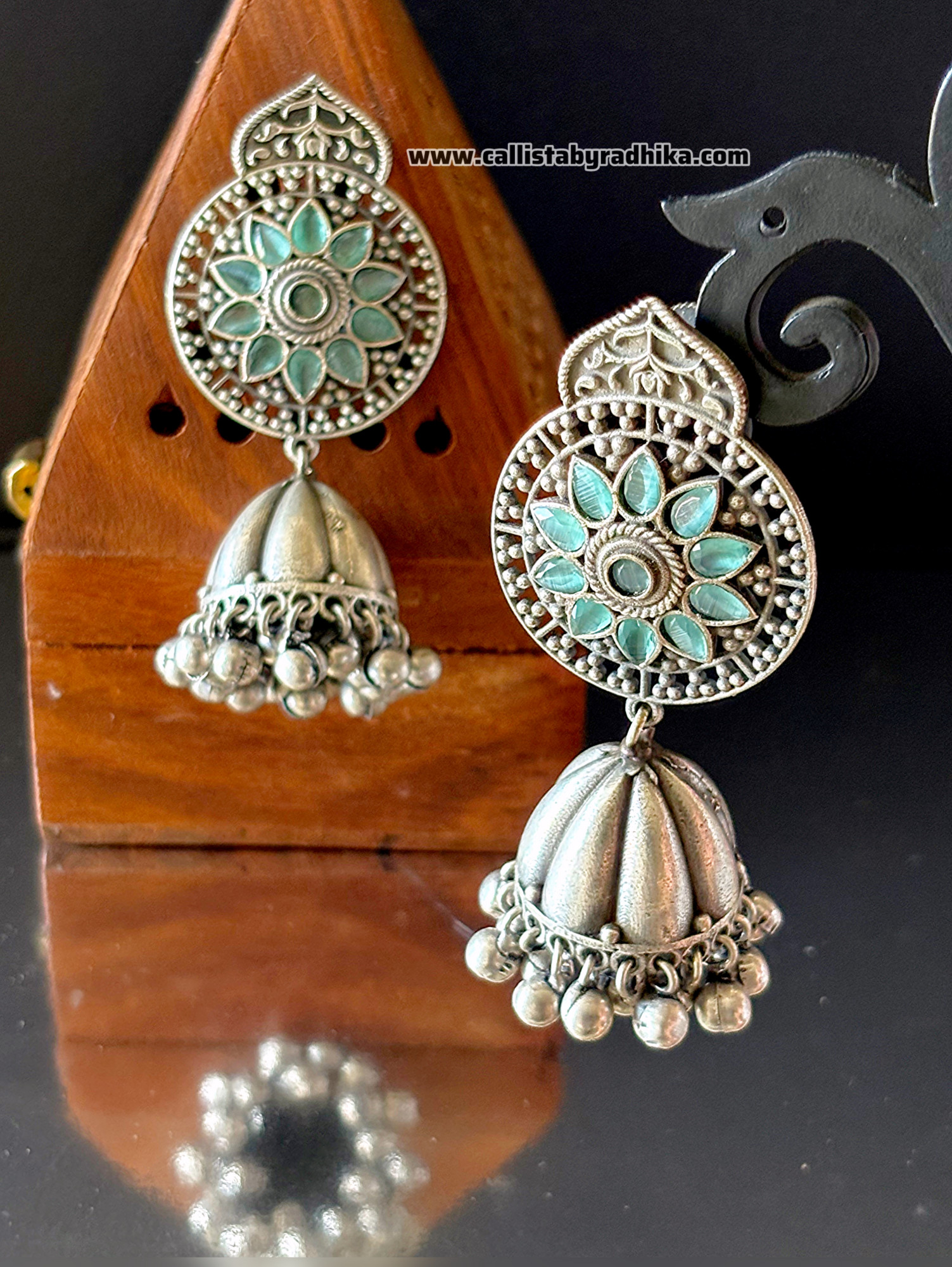 Silver Replica Jhumka
