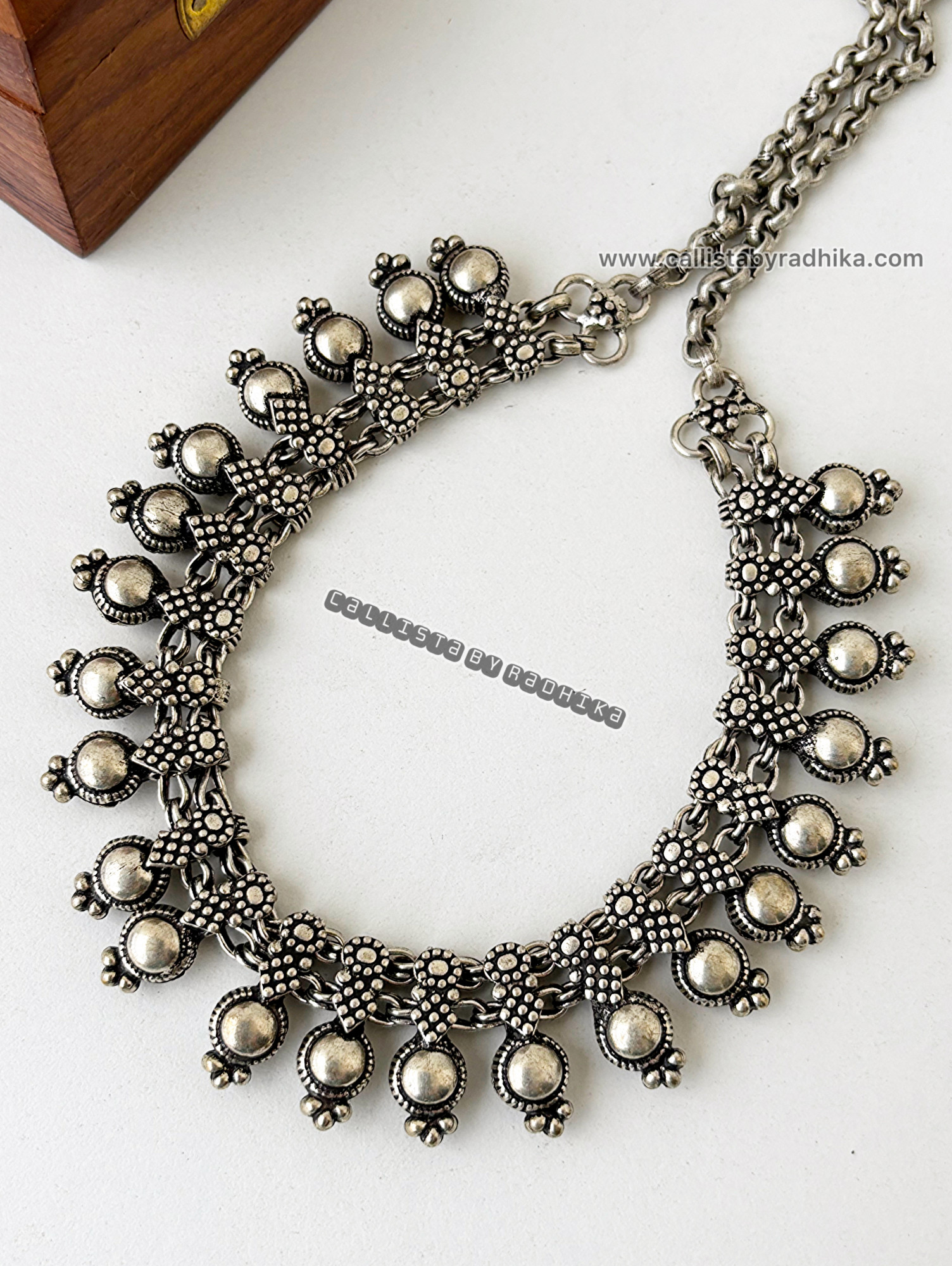 Solid Silver Neckpiece (SSN-047)