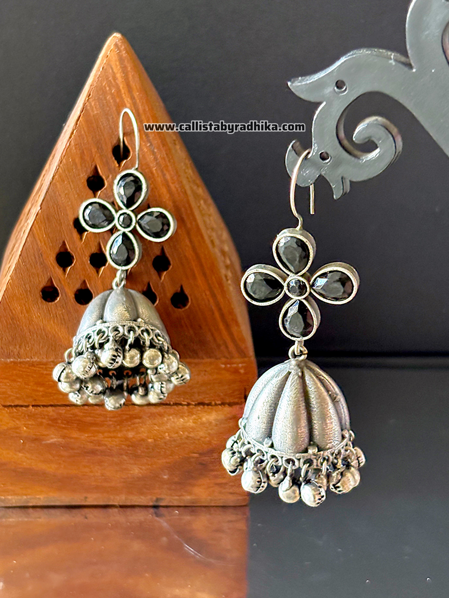 Silver Replica Jhumka