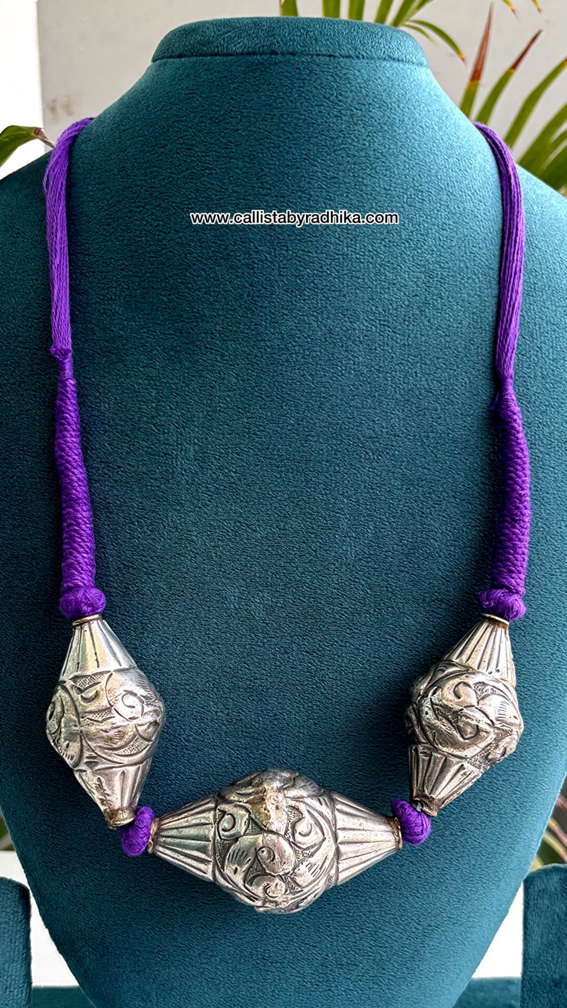 Solid Silver Neckpiece