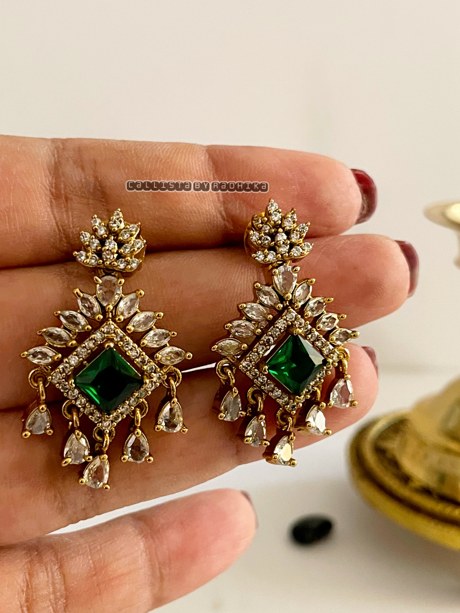 Gold Polish Earring (GPE-135)
