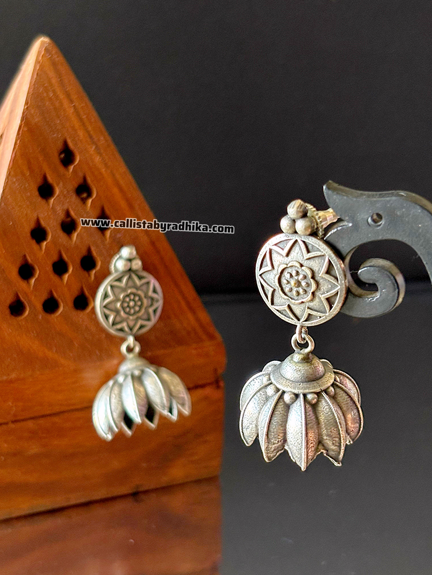 Silver Replica Jhumka