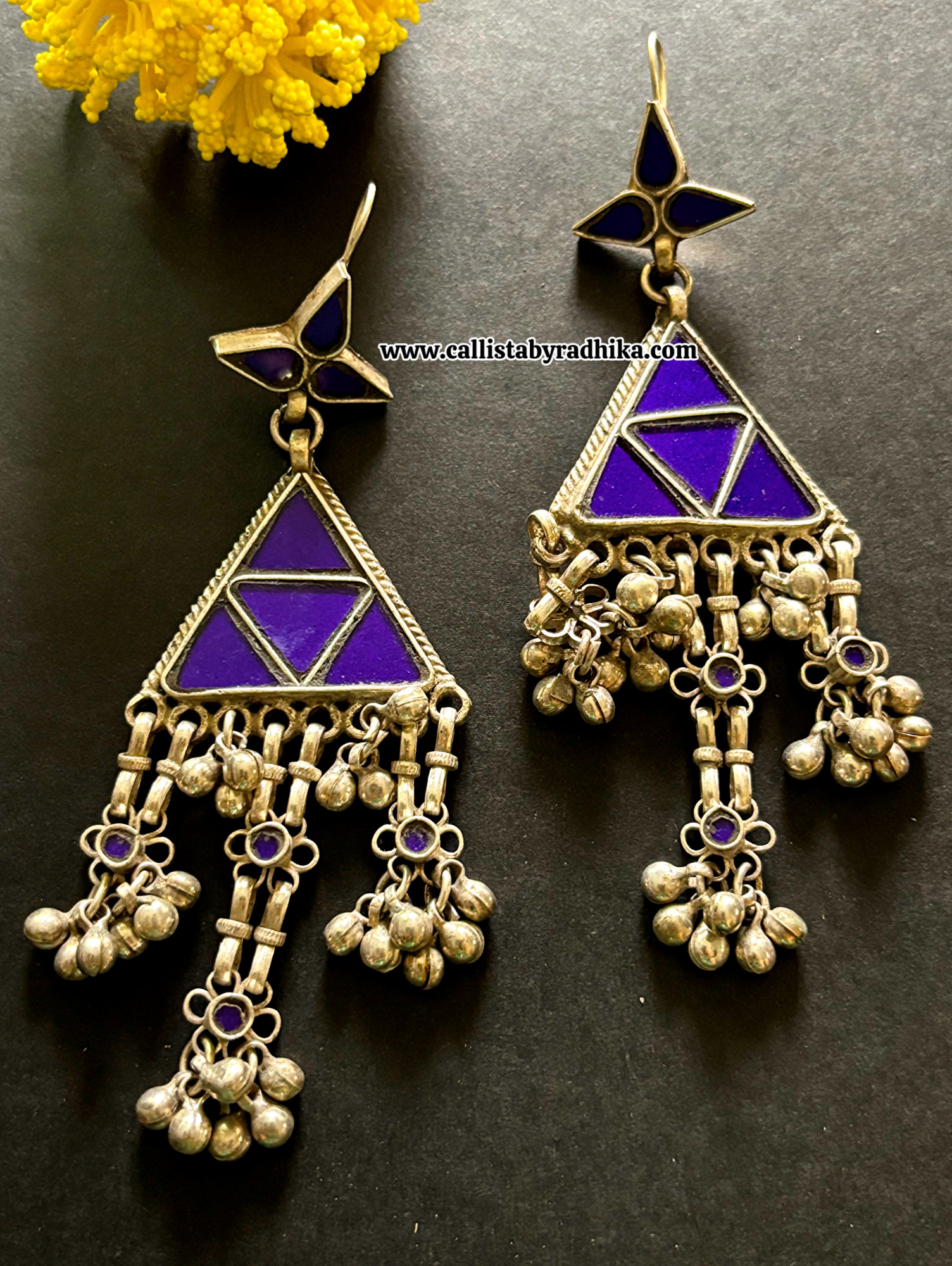 Real Glass Earrings