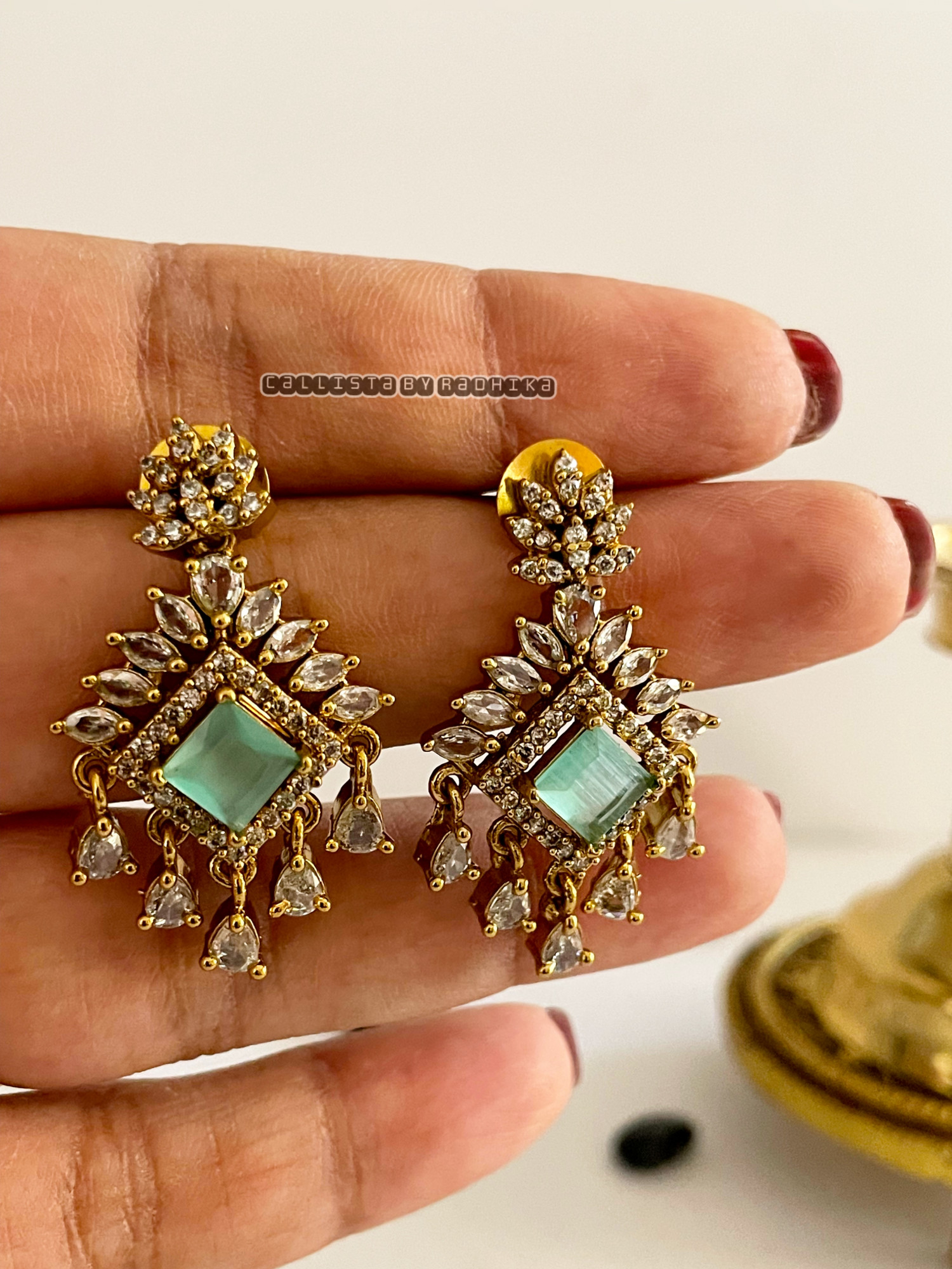 Gold Polish Earring (GPE-135)