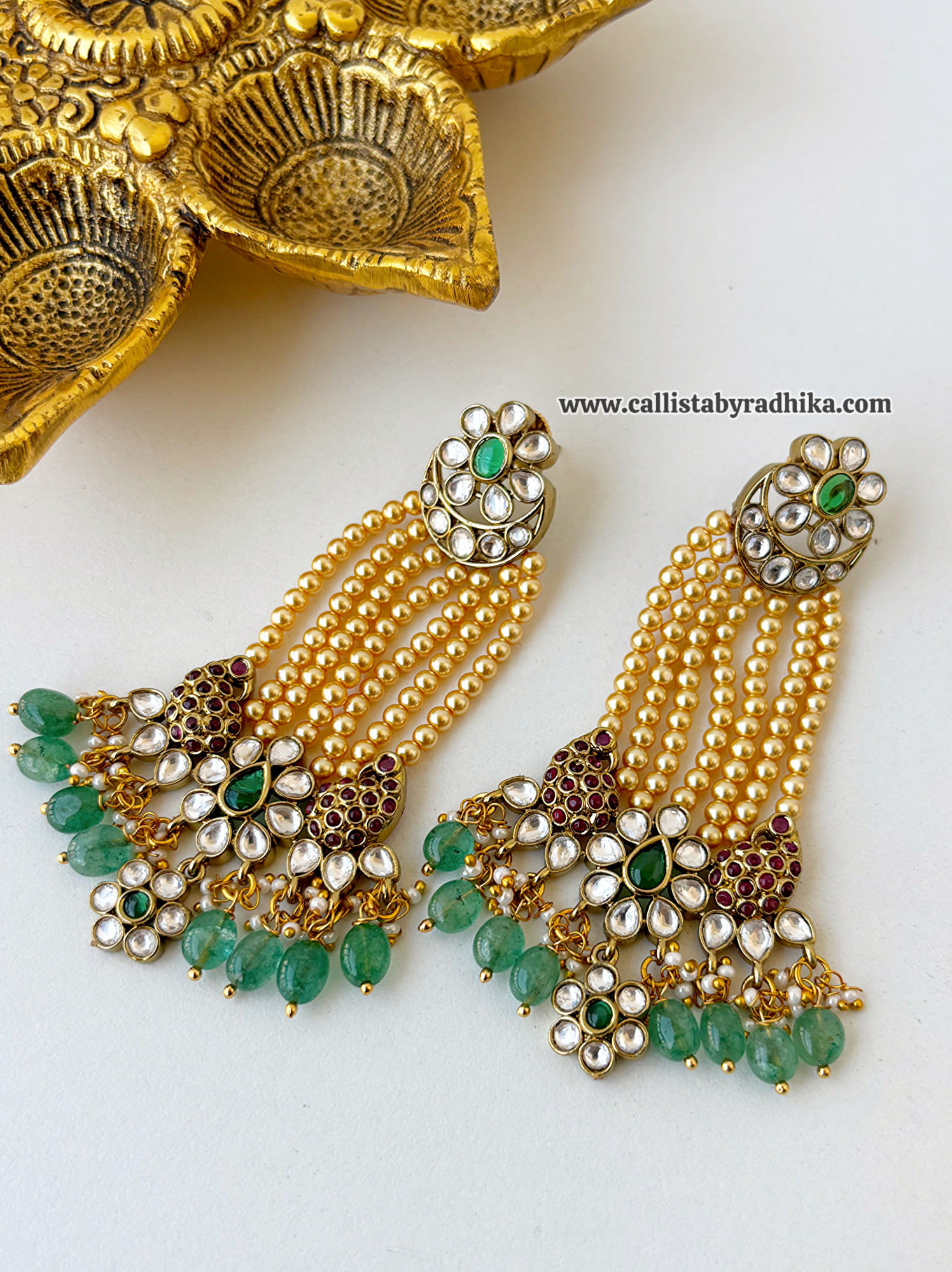 Victorian Passa Earring