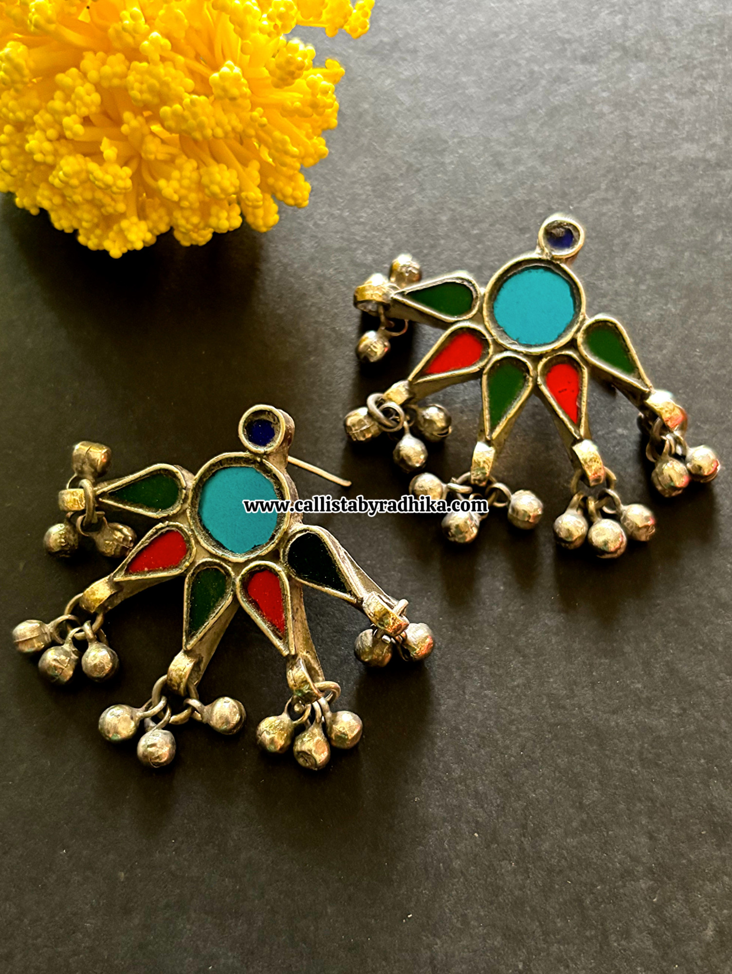Real Glass Earrings