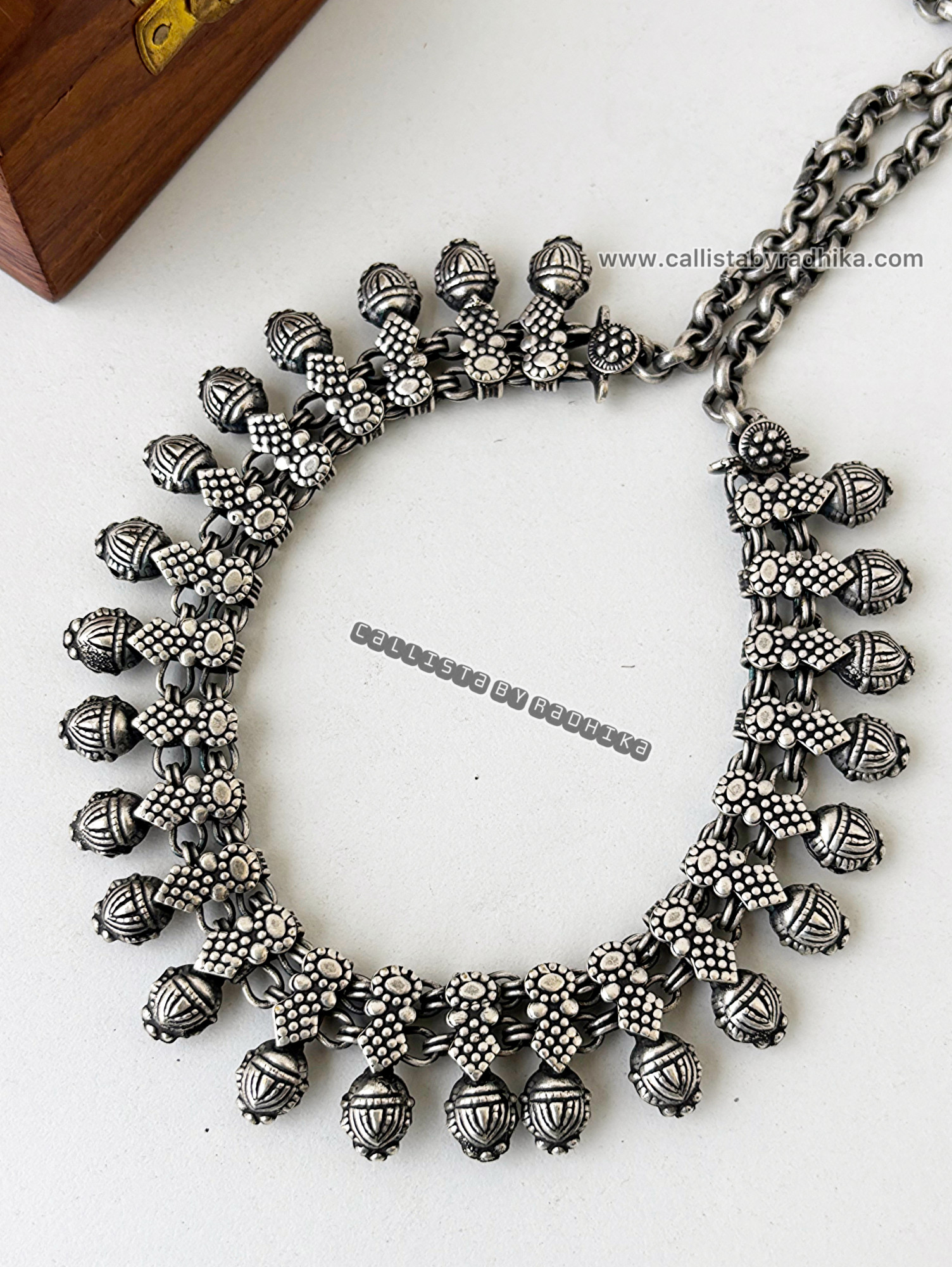 Solid Silver Neckpiece (SSN-049)