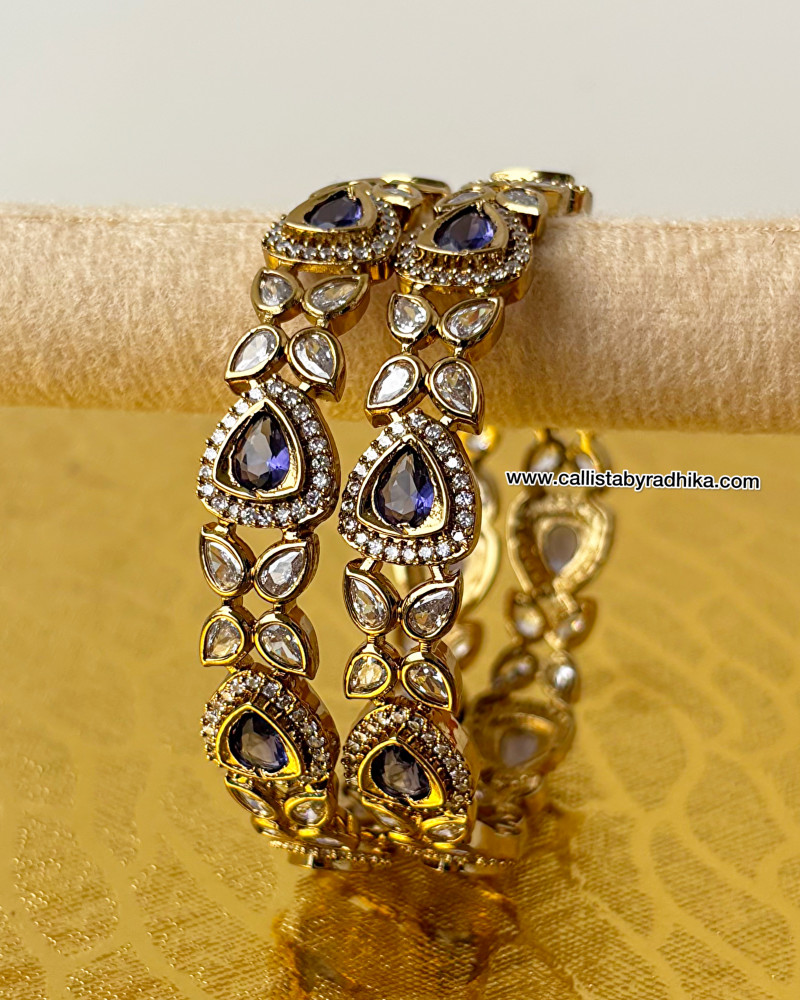 Image of Purple Stone Bangle