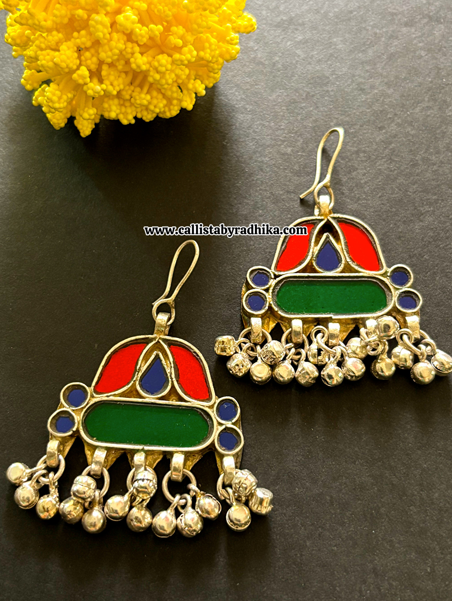 Real Glass Earrings