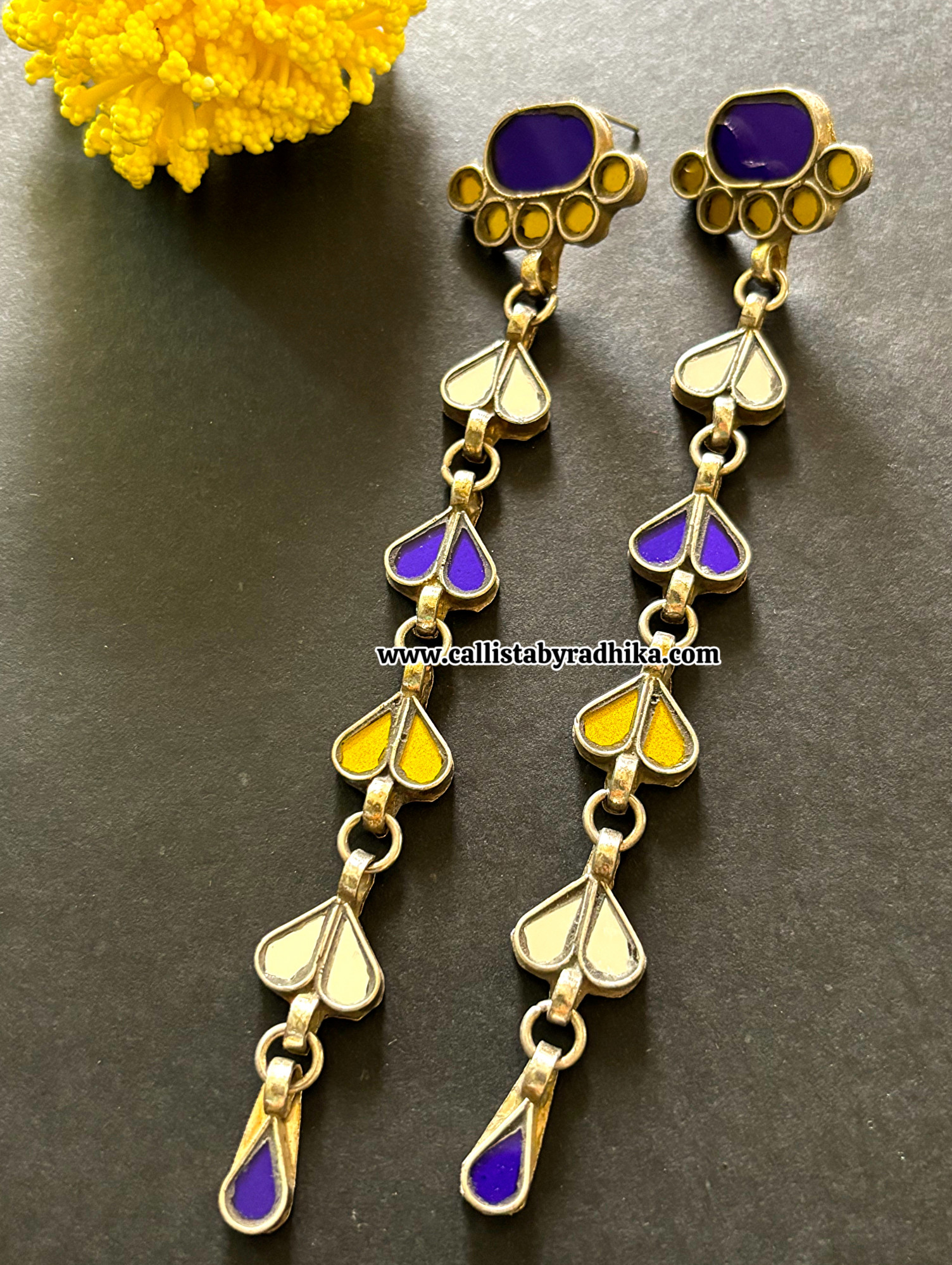 Real Glass Earrings