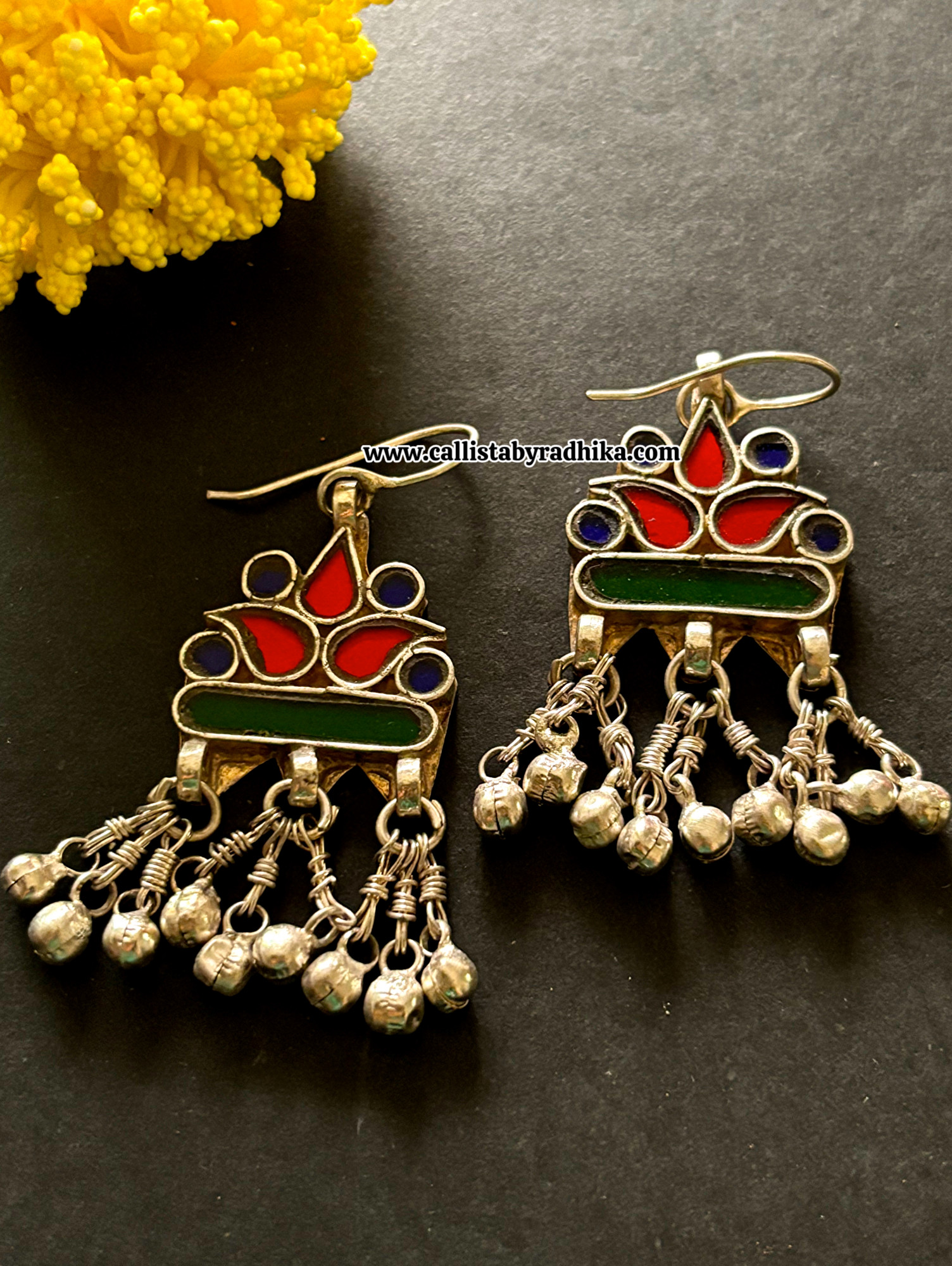 Real Glass Earrings