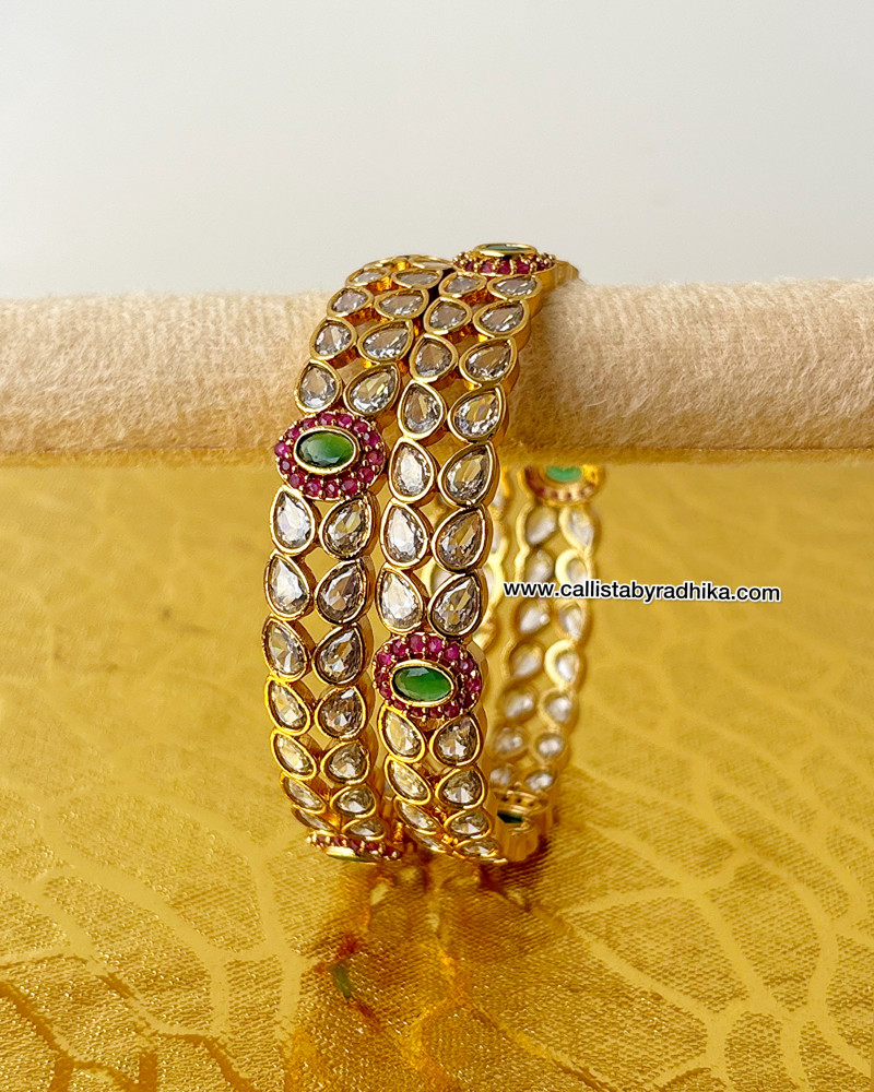 Image of White Stone Bangle