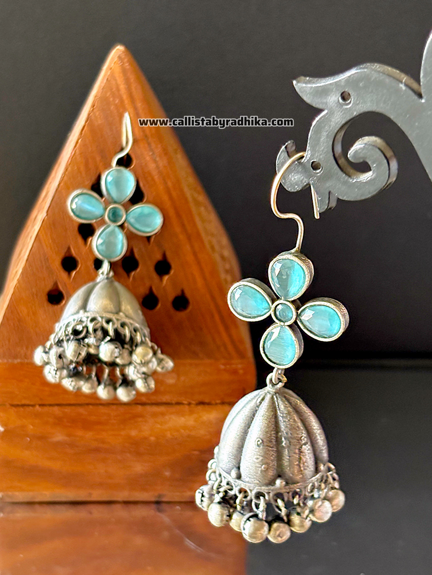 Silver Replica Jhumka