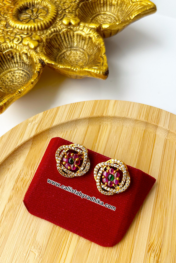 Image of Stone Earrings
