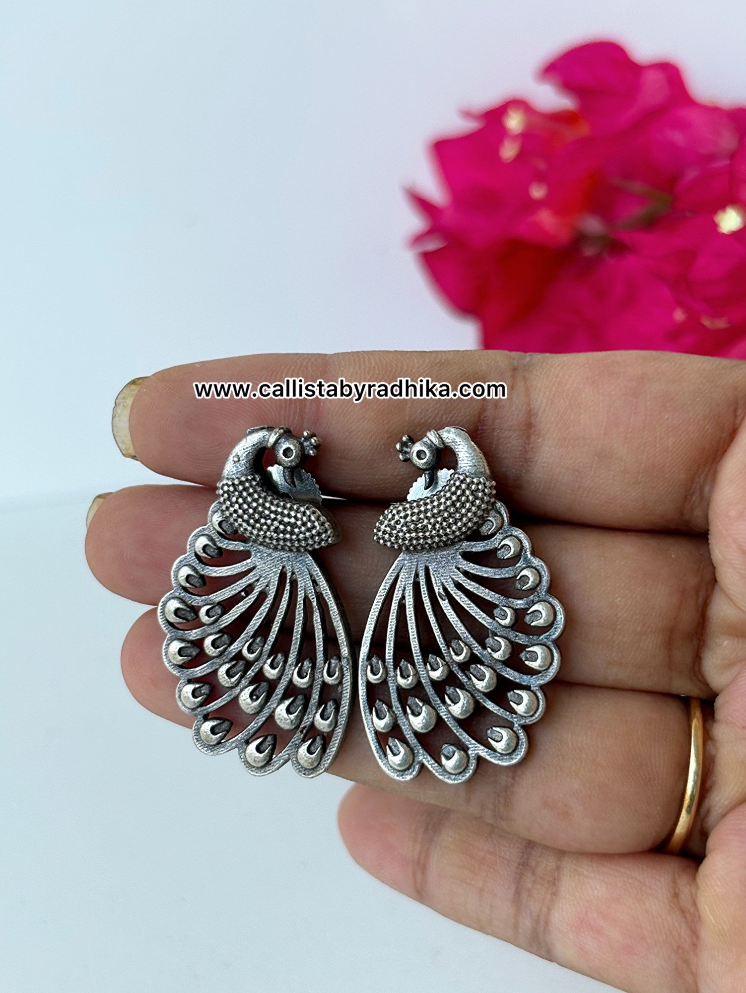 Silver Replica Earring (SRE-062)