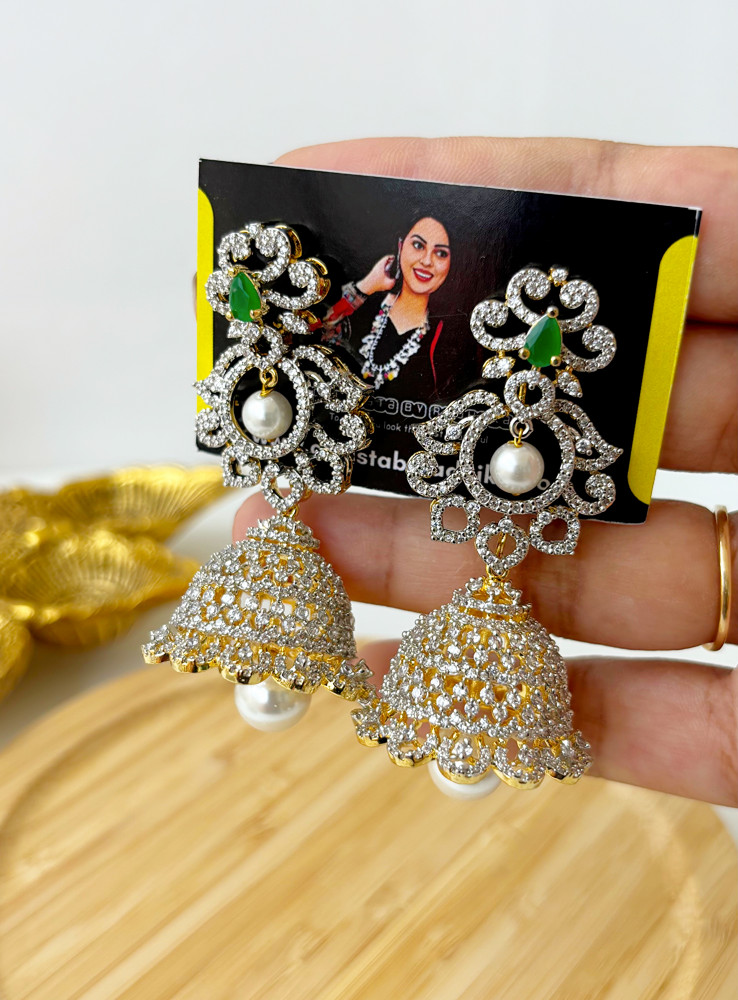 Image of Diamond look-alike Jhumka