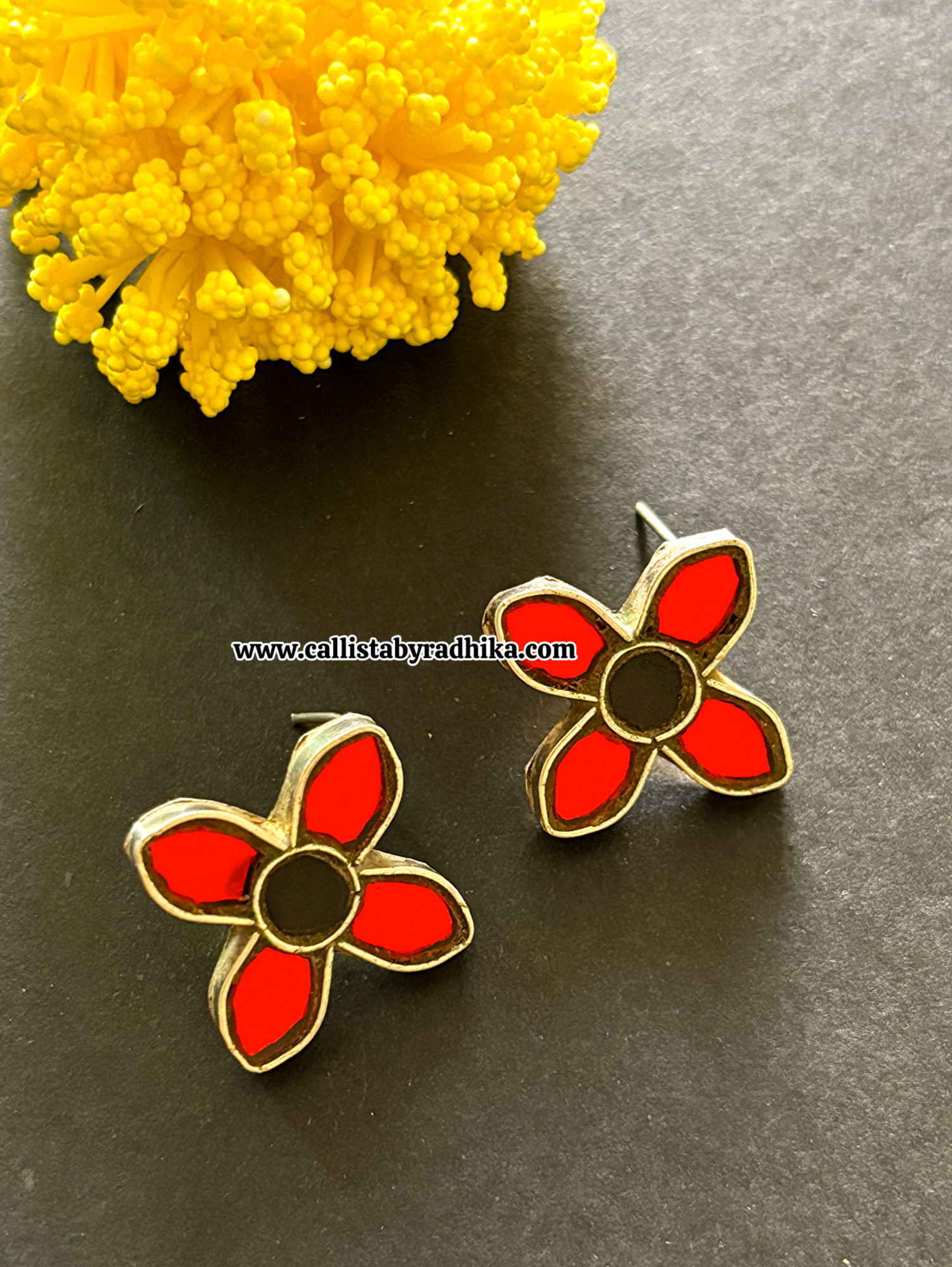 Real Glass Earrings