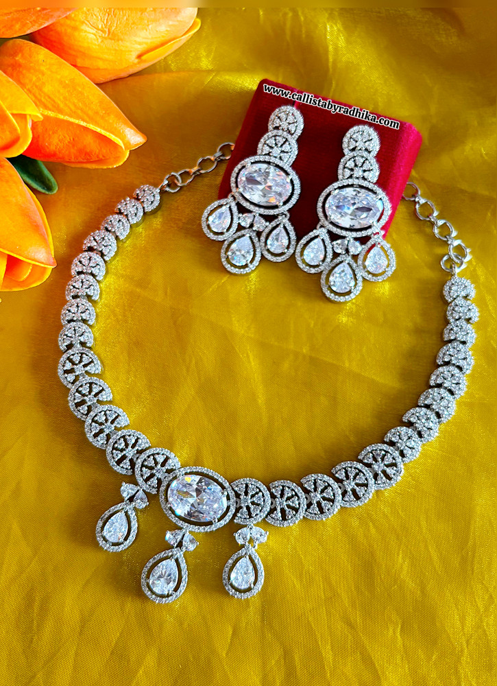 Image of White AD Necklace