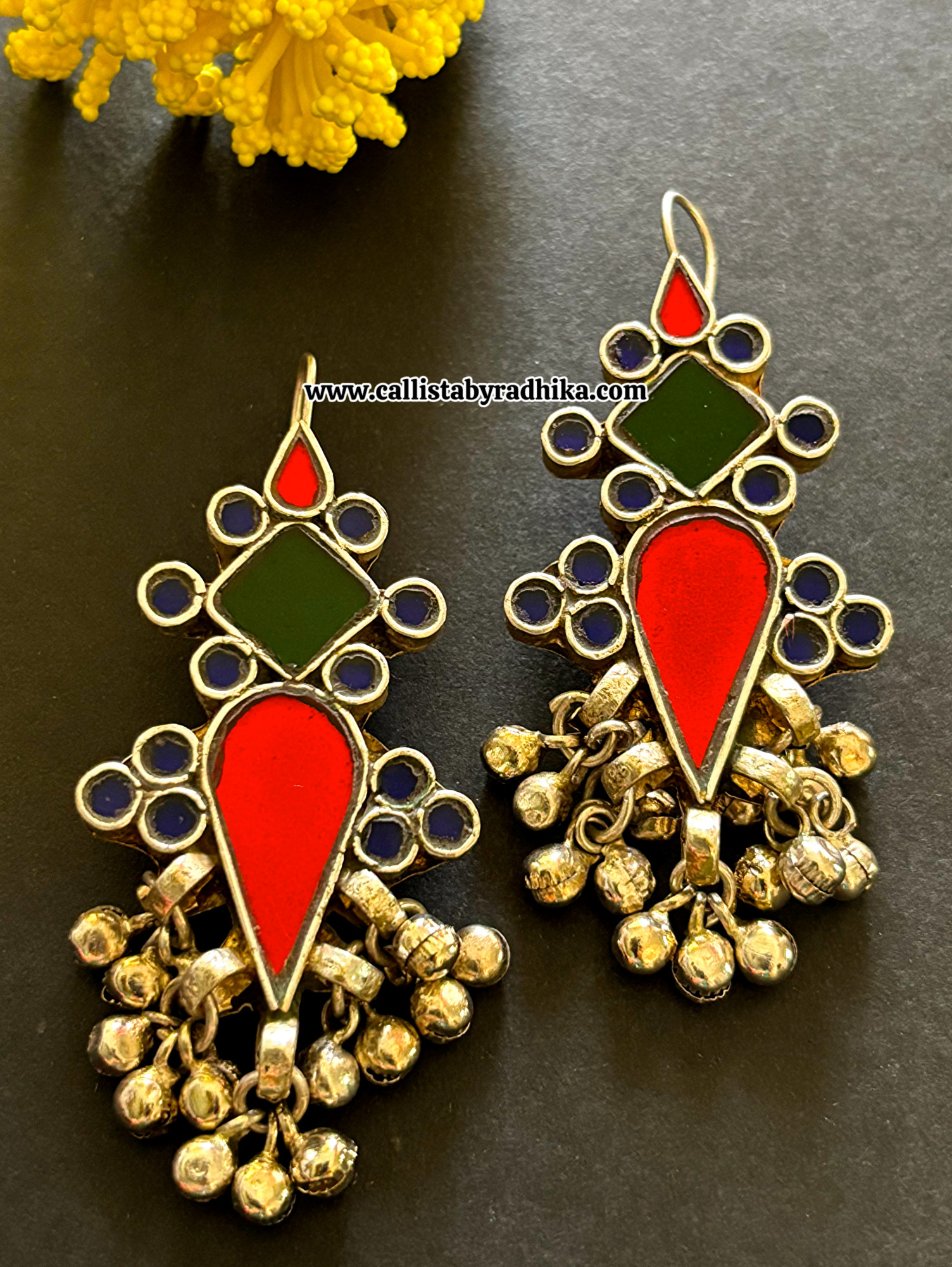 Real Glass Earrings