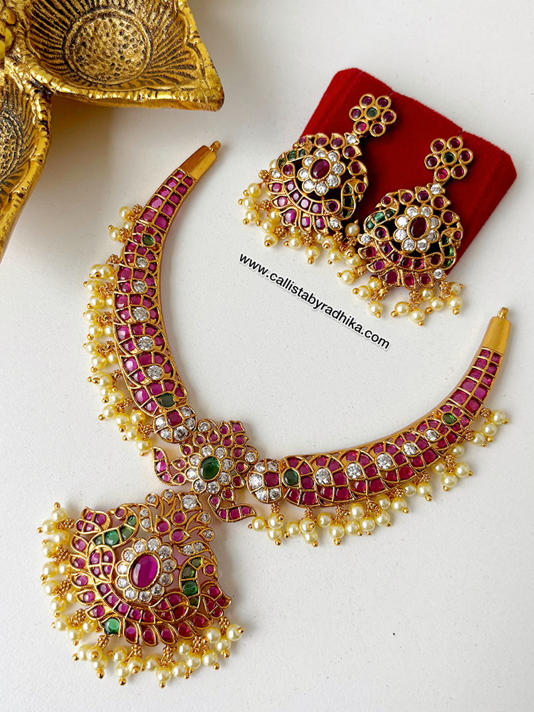 Image of Jadau Replica Neckpiece