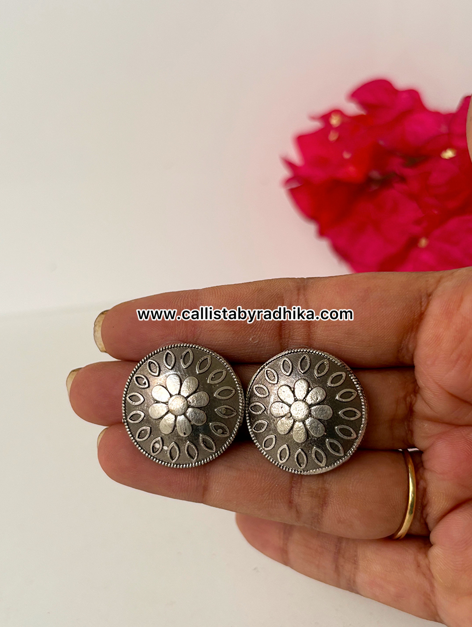 Silver Replica Earring (SRE-037)
