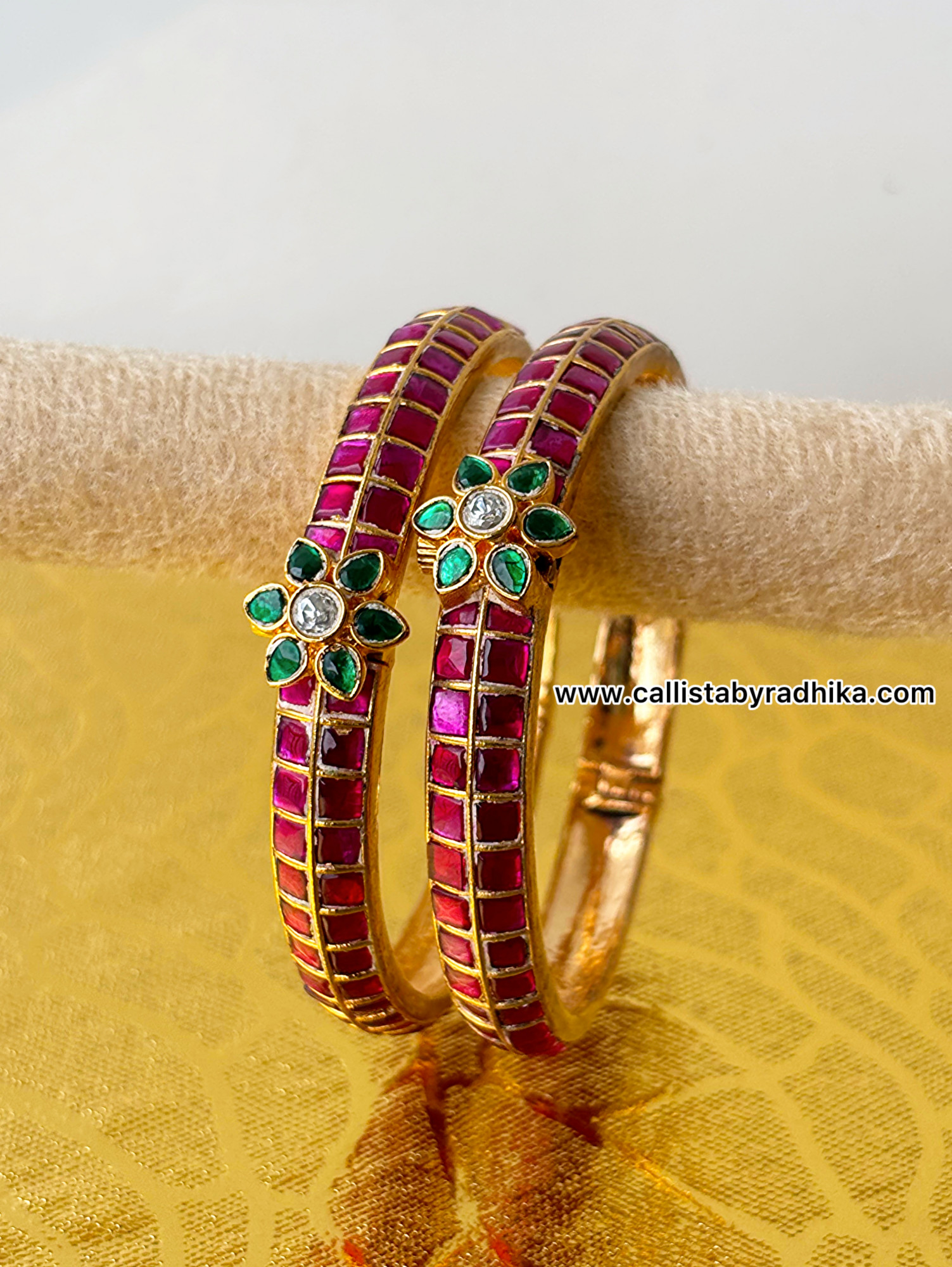 Jadau Kundan  Bangle (GB-015)
