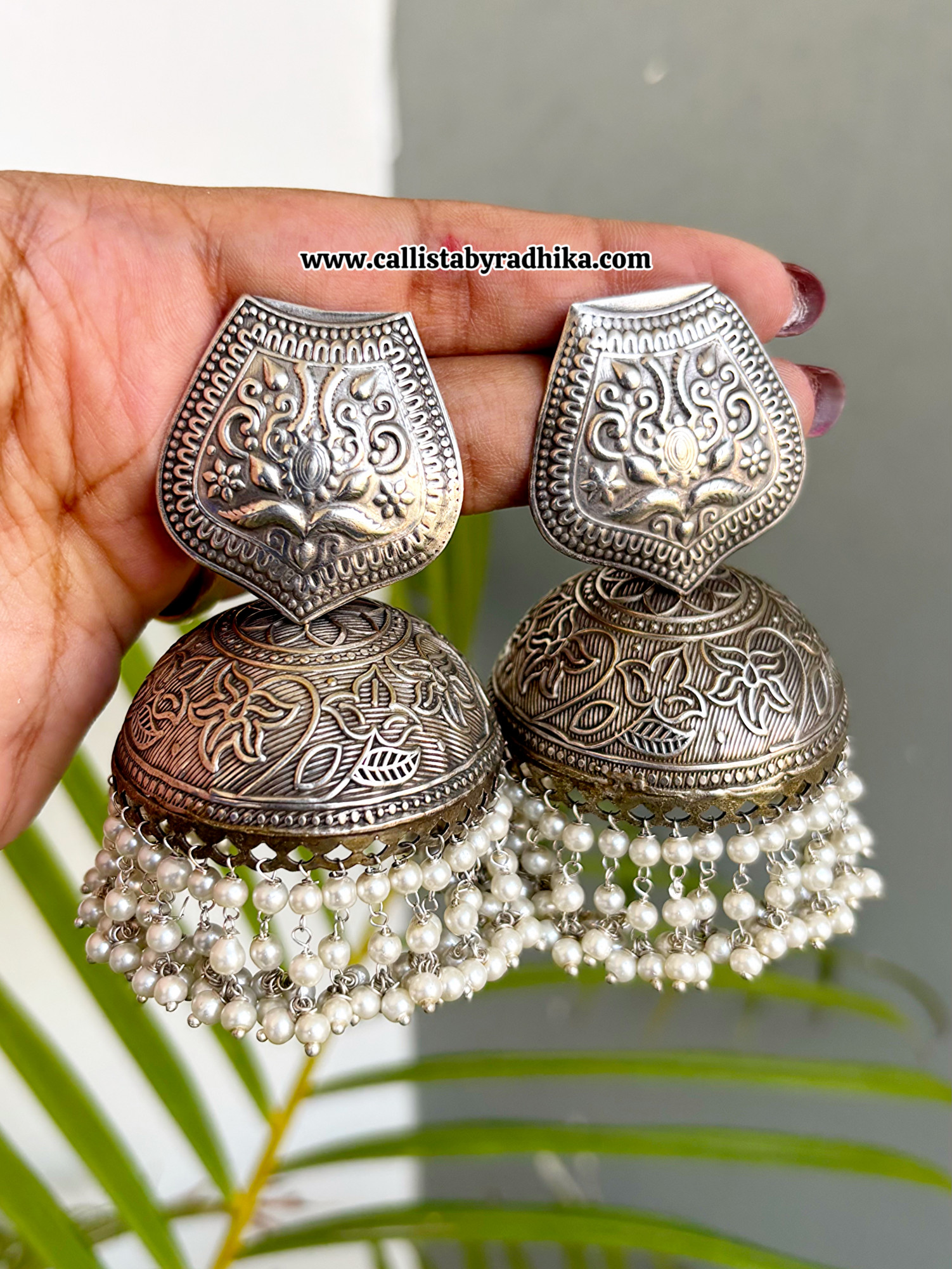 Pearl Lehariya Jhumka