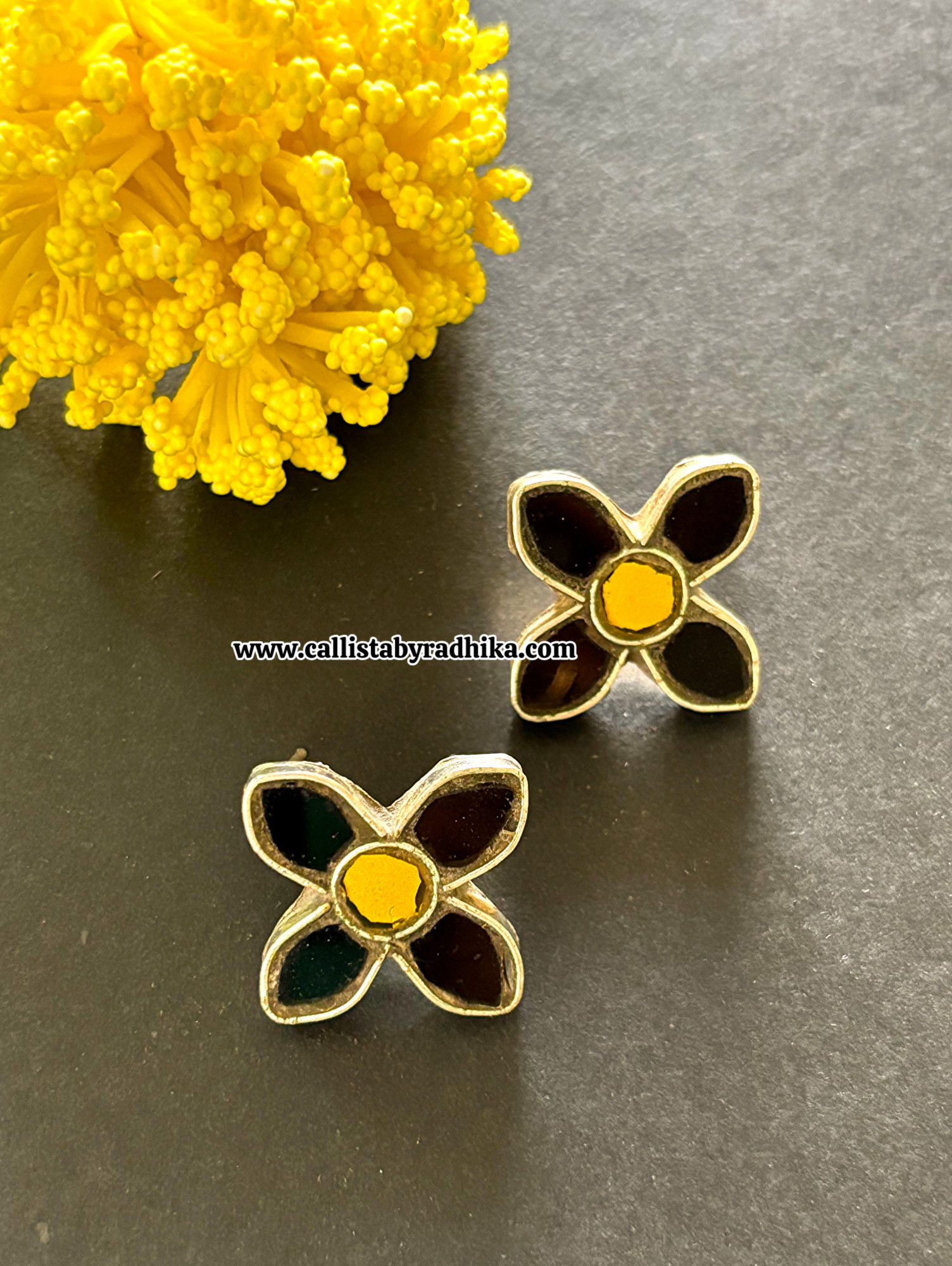 Real Glass Earrings