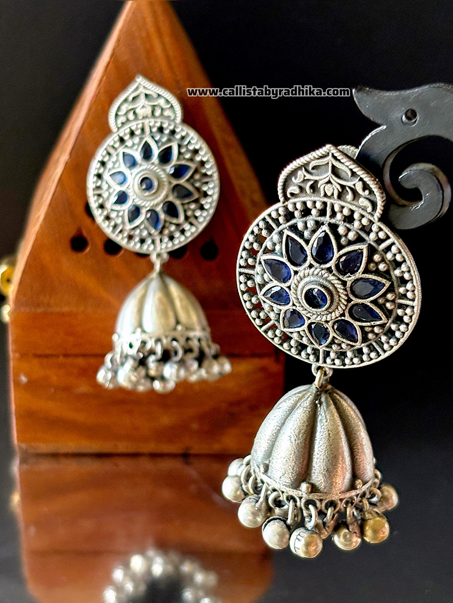 Silver Replica Jhumka