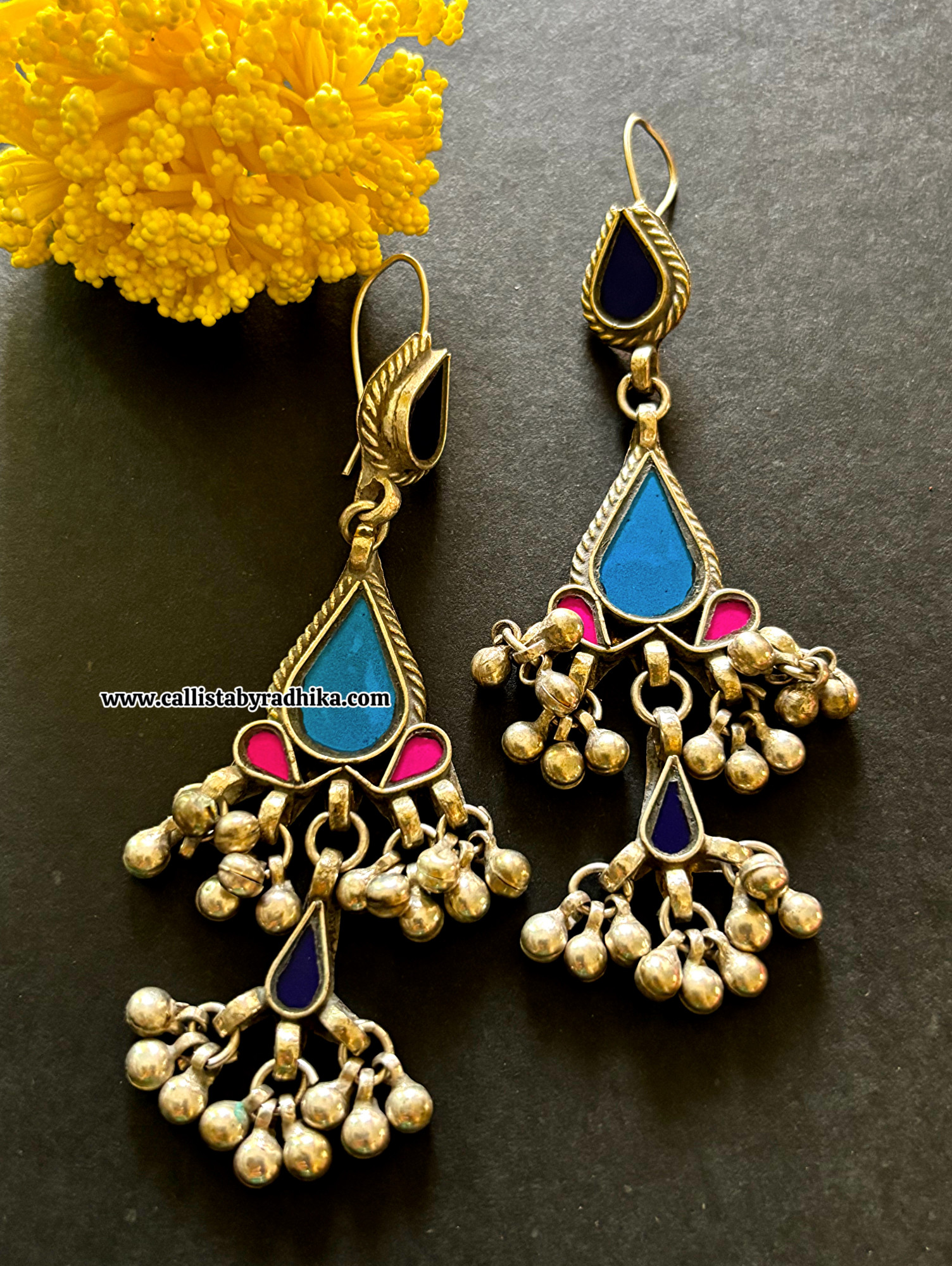 Real Glass Earrings