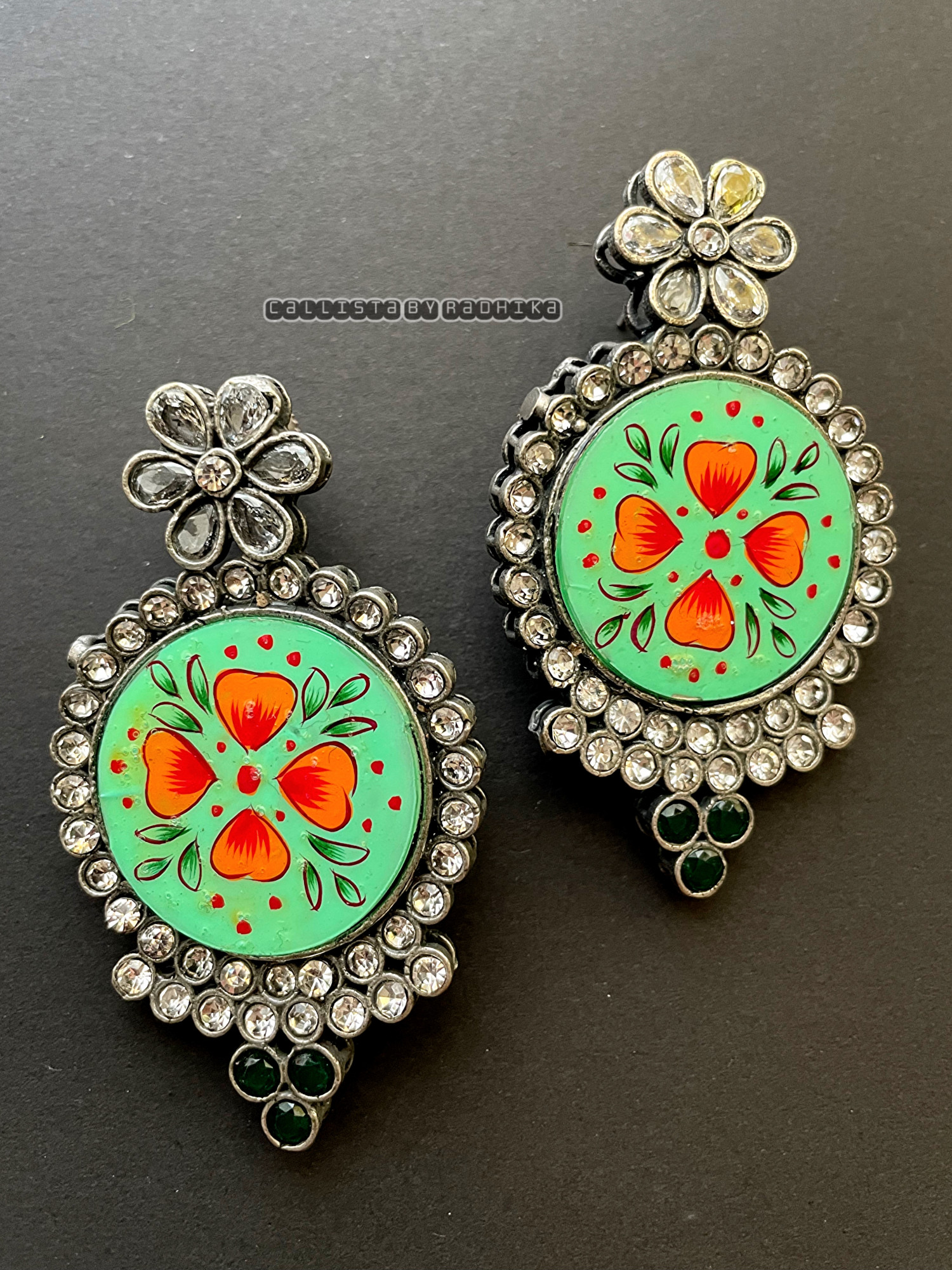 Hand-painted Earrings (HPE-045)