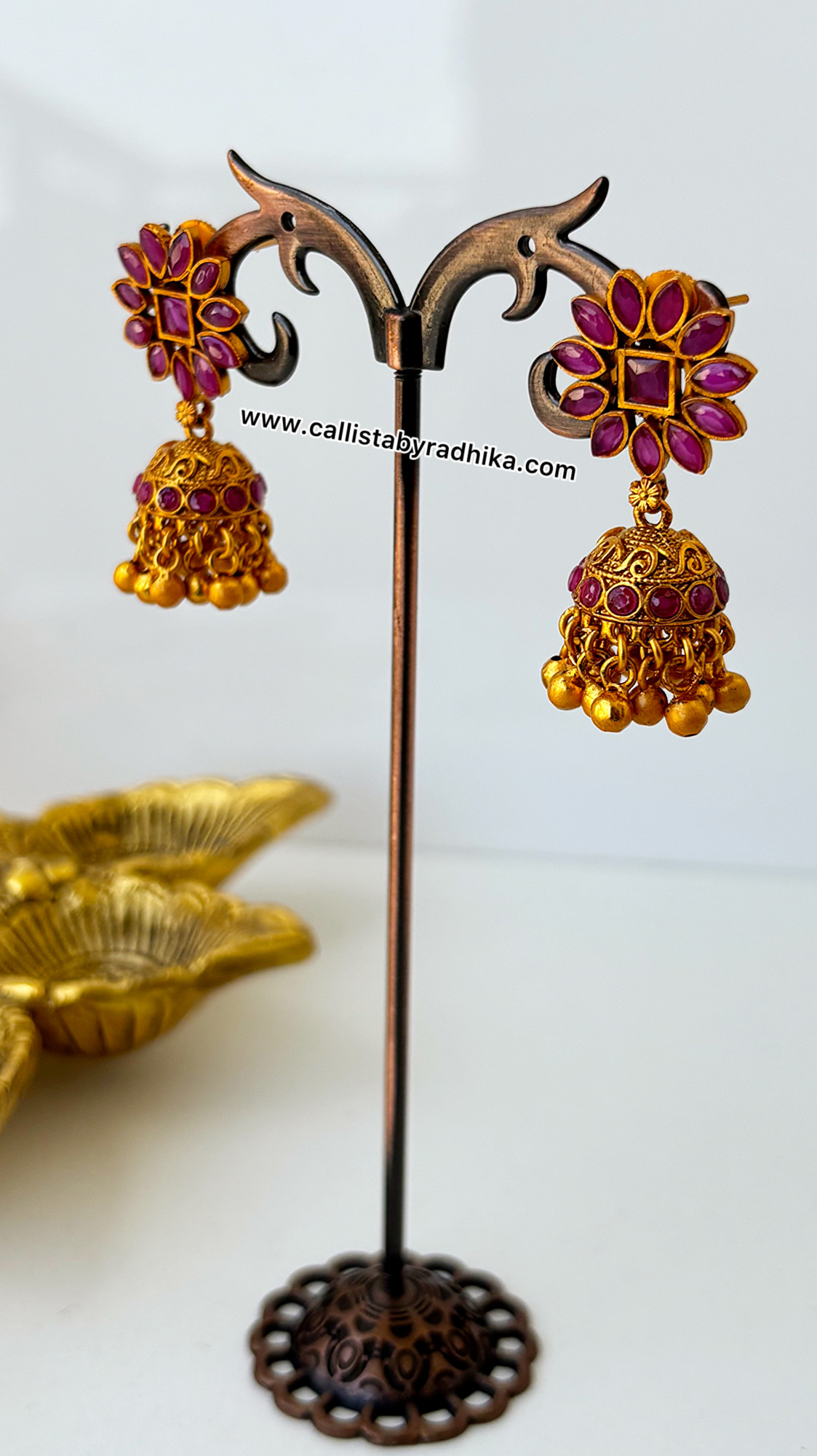 Matte Polish Jhumka