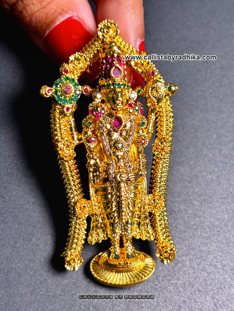 Image of Perumal Gold Polish Pendant (GPP-015)