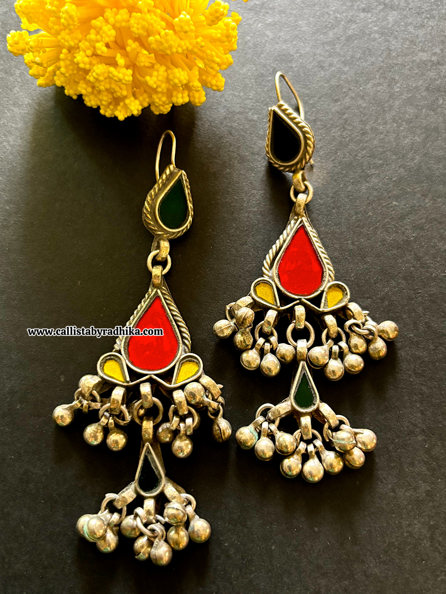 Real Glass Earrings