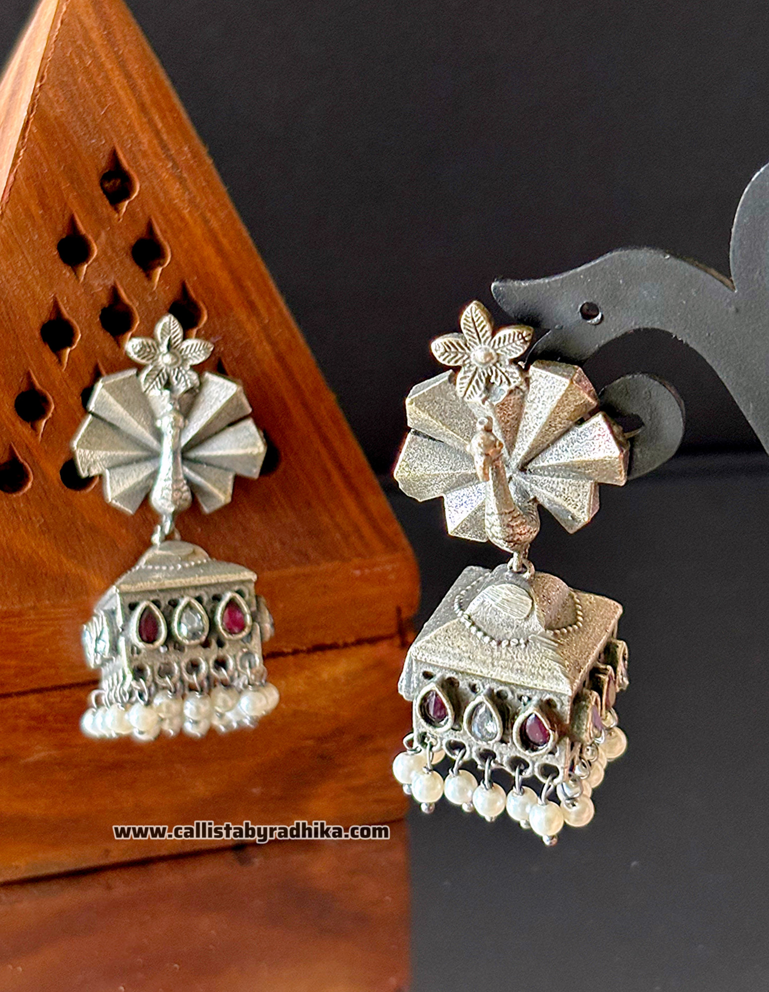 Silver Replica Jhumka