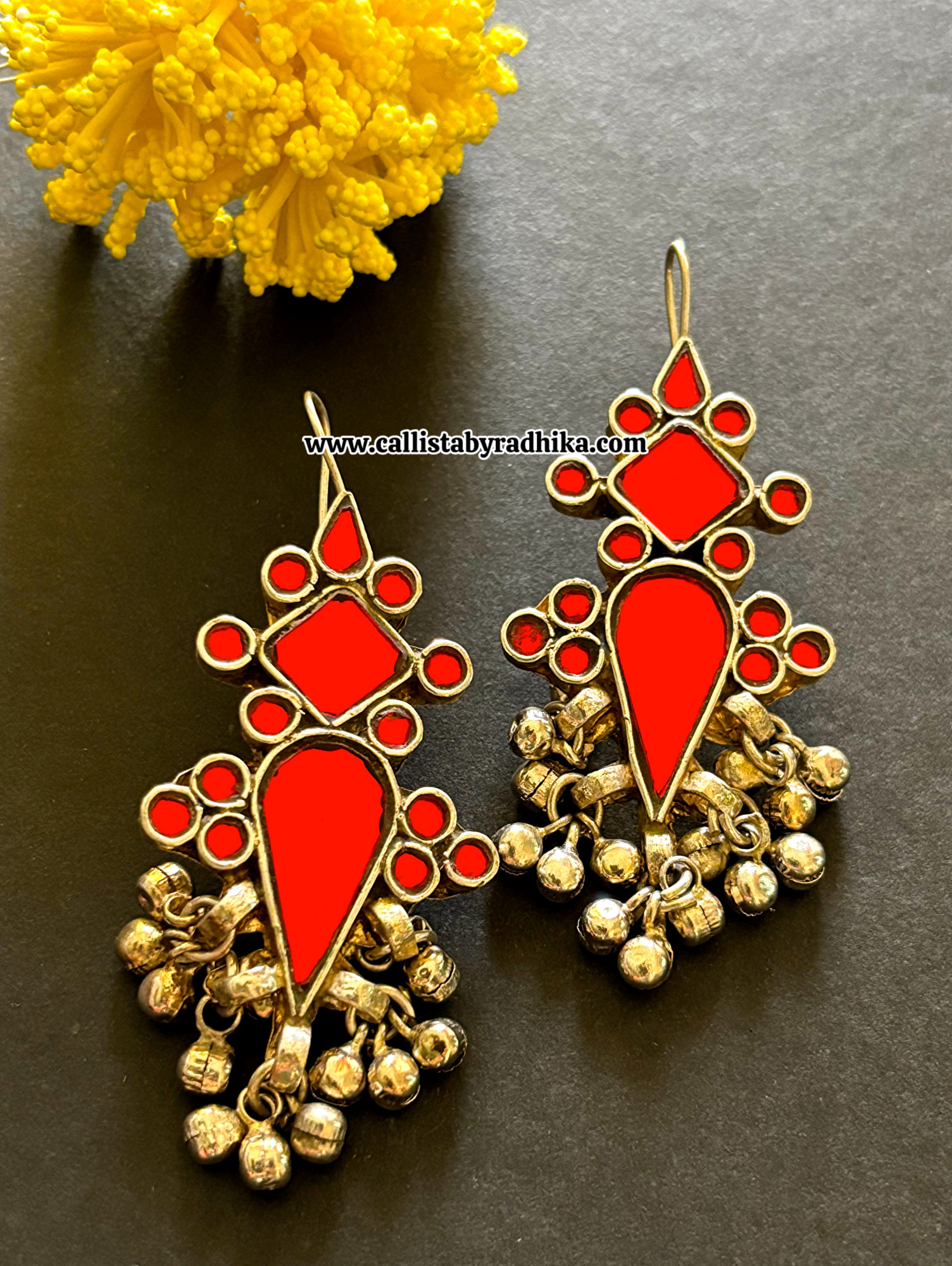 Real Glass Earrings