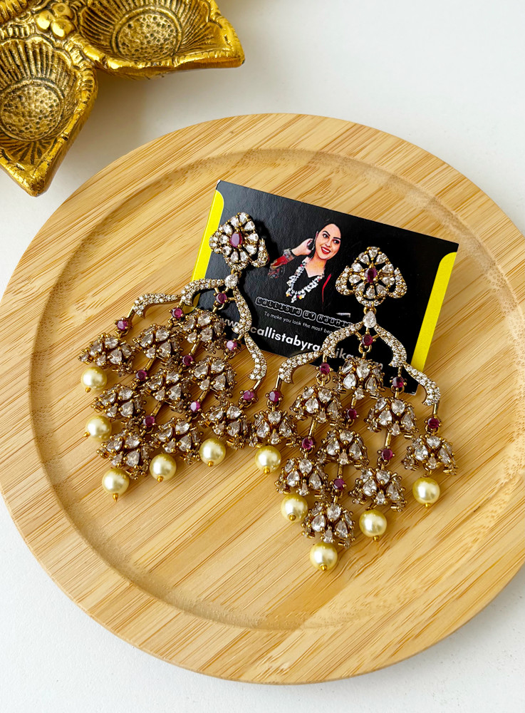 Image of Chandlier Designer earrings