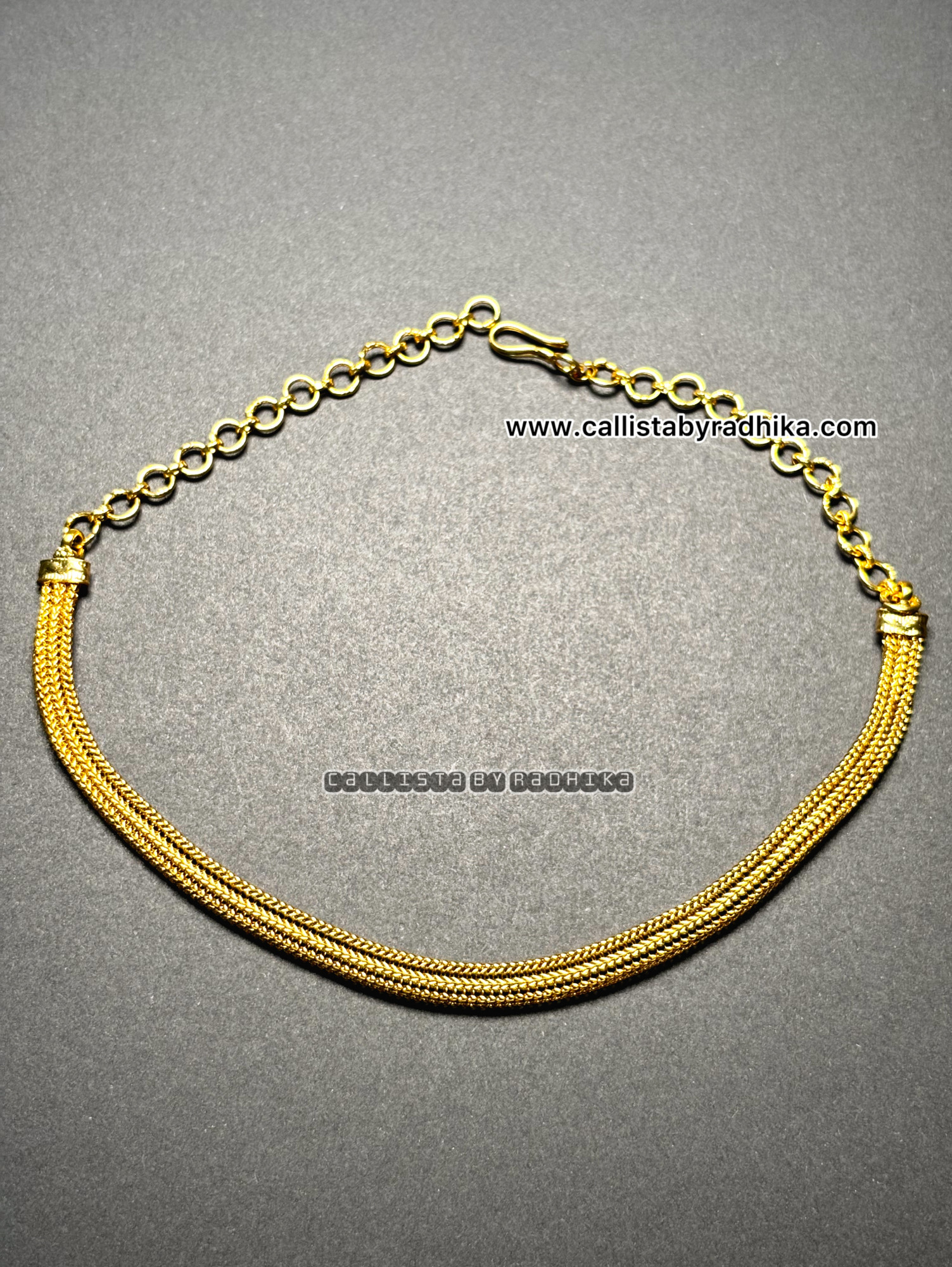 Sri Ranganathar/Padmanabhaswamy Gold Polish Pendant (GPP-009)