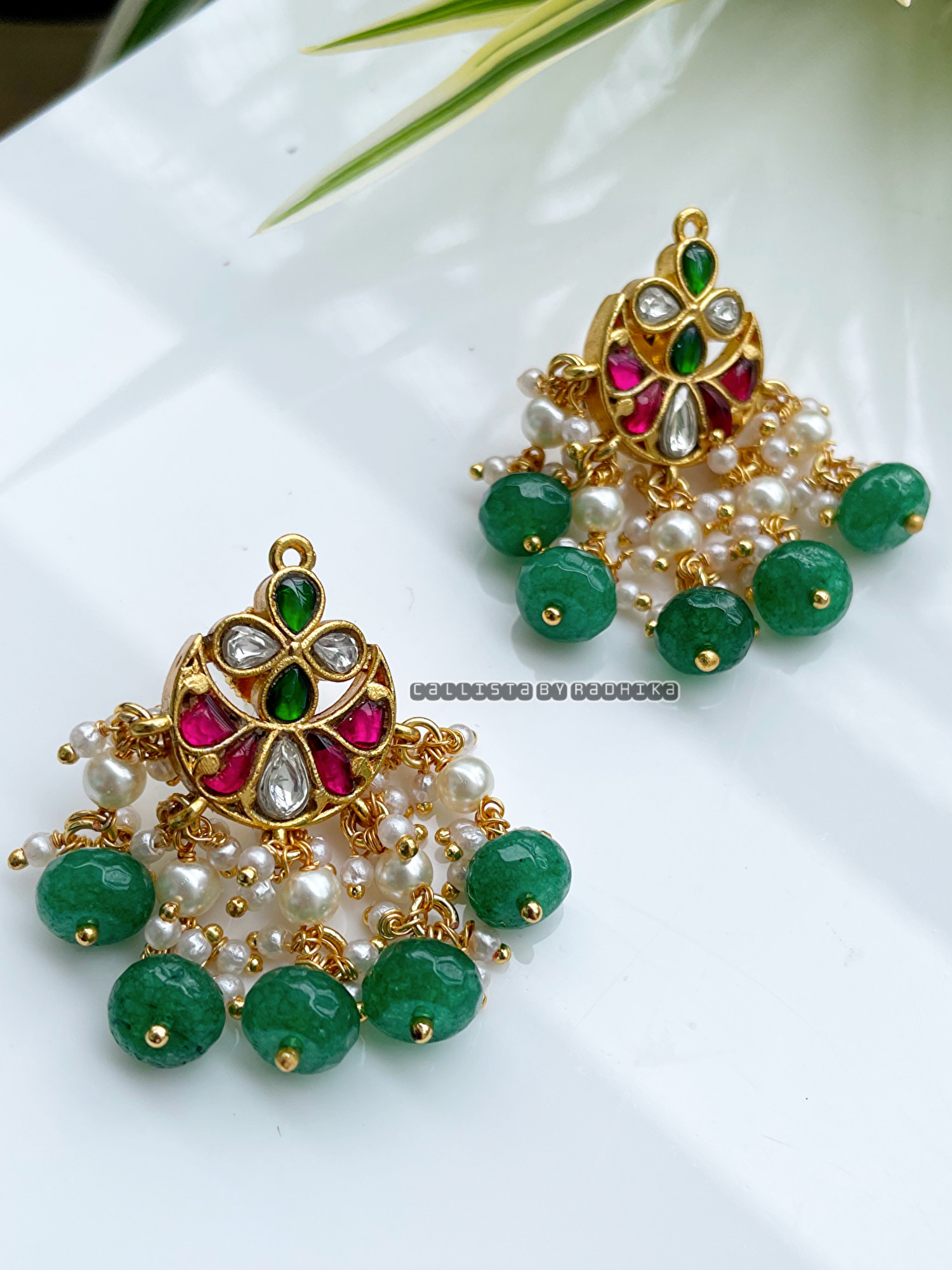 Jadau Kundan Earrings (6 colors)