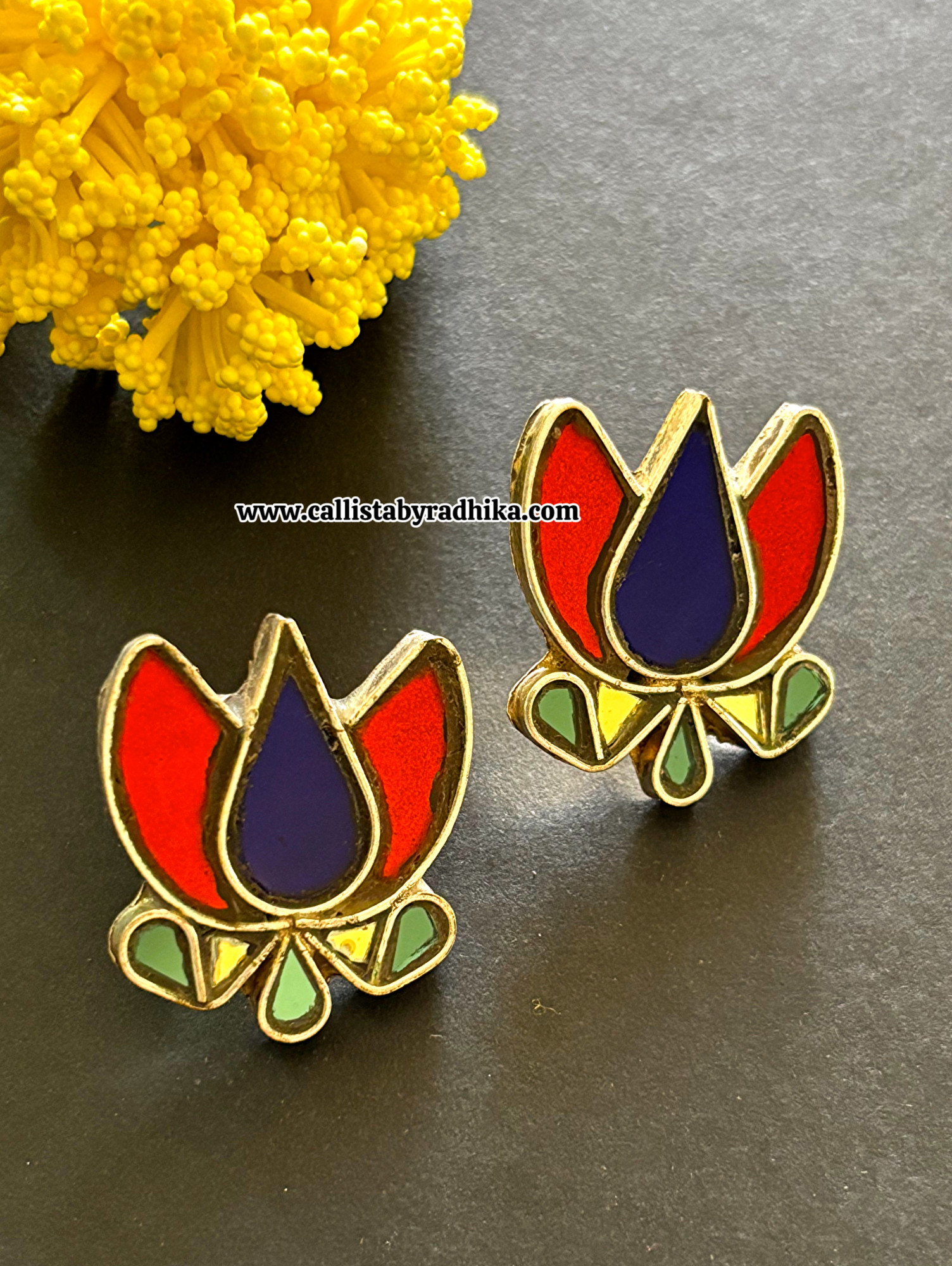 Real Glass Earrings
