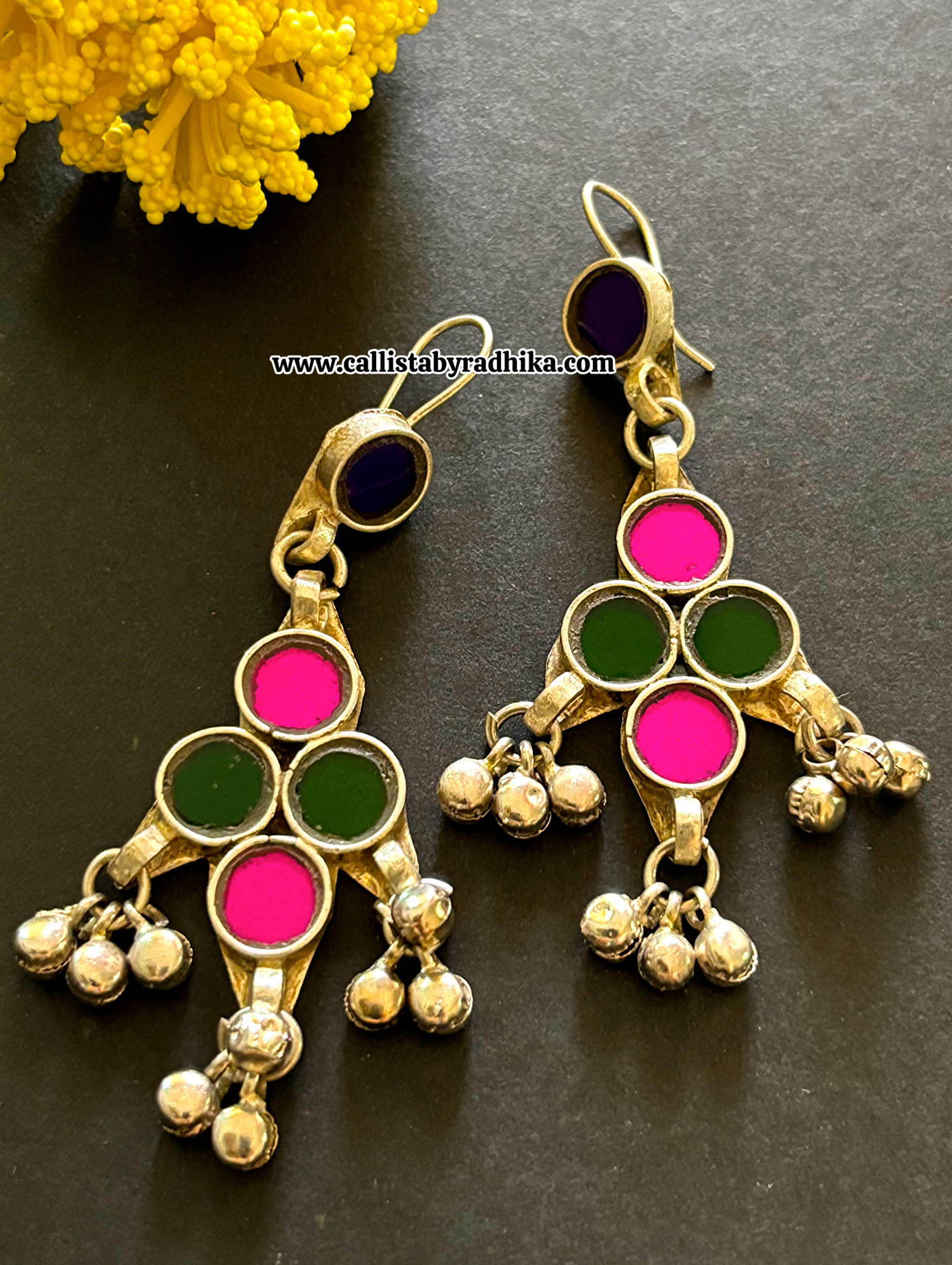 Real Glass Earrings
