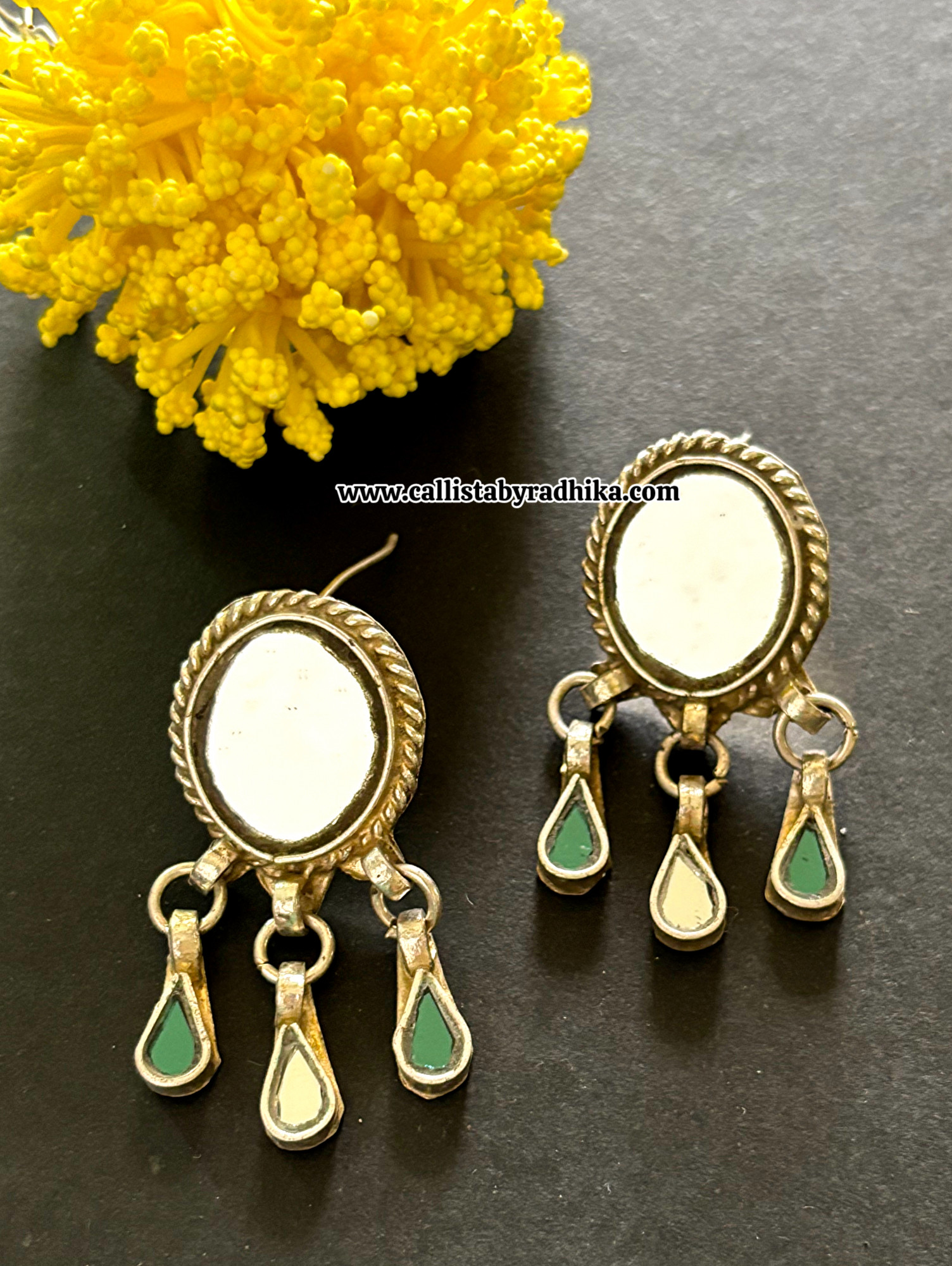 Real Glass Earrings