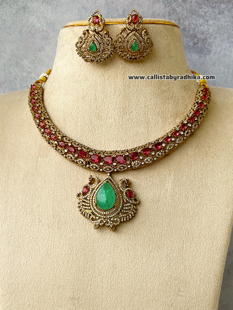 Image of Doublet Stone Designer Neckpiece