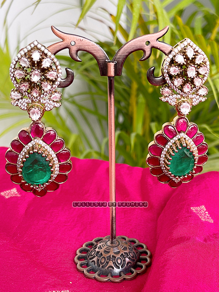 Image of Moissanite Earring (3 Colors)