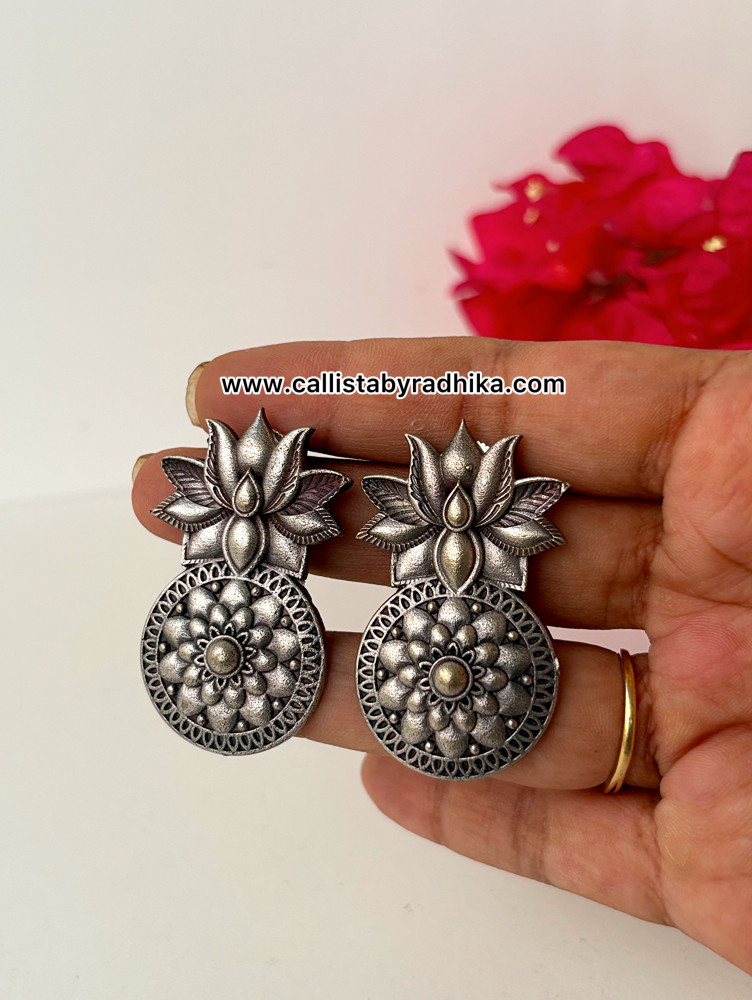 Image of Silver Replica Earring (SRE-038)